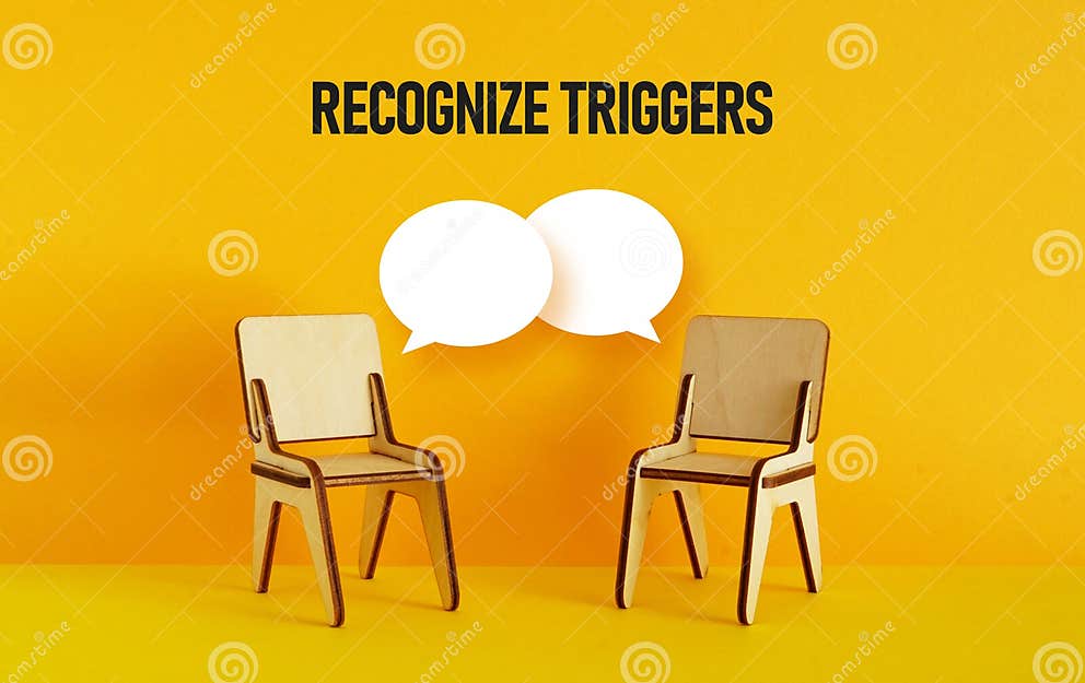 Know Your Triggers is Shown Using the Text Recognize Triggers Stock ...