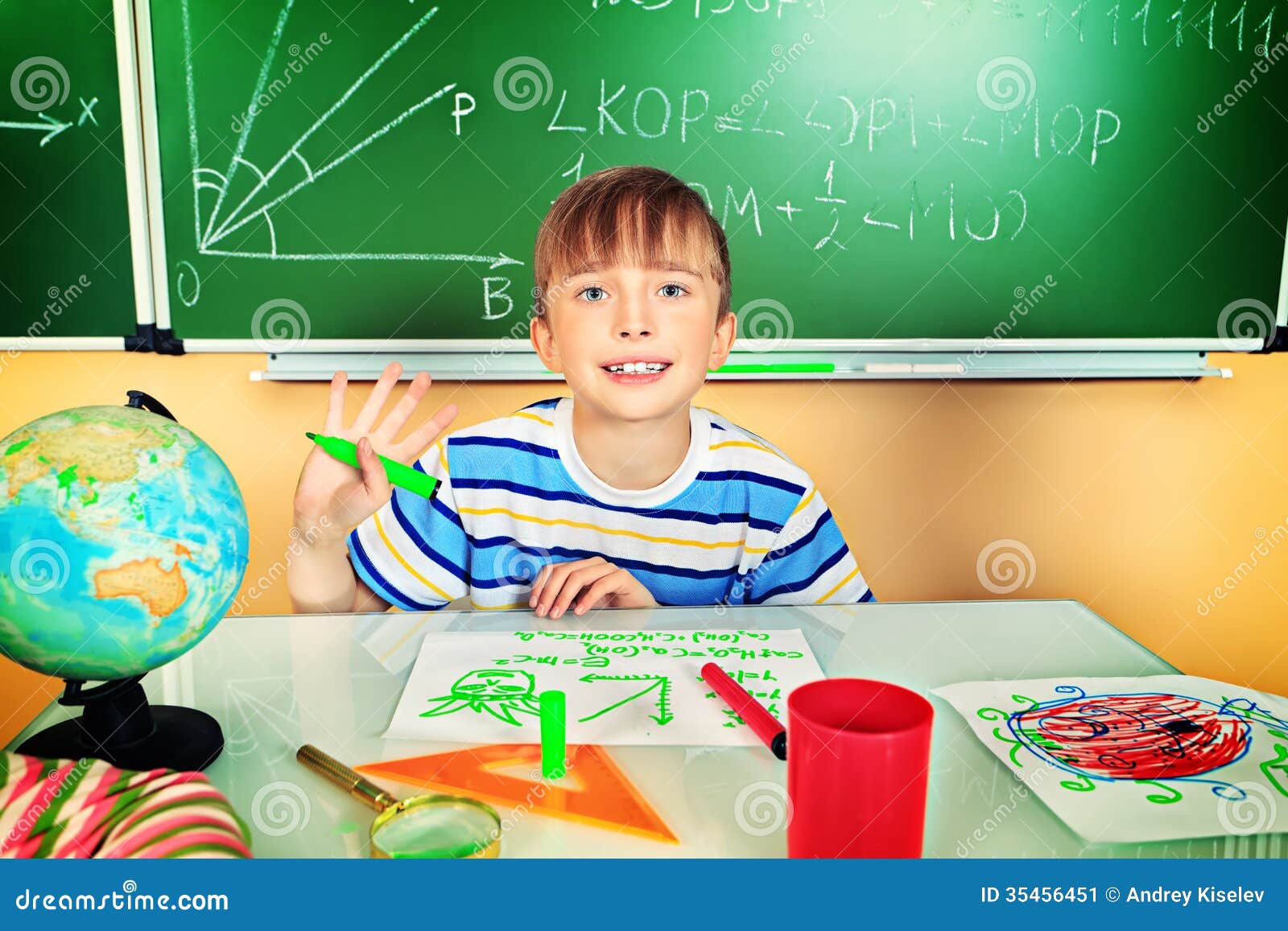 Knowledge stock image. Image of education, books, globe 35456451