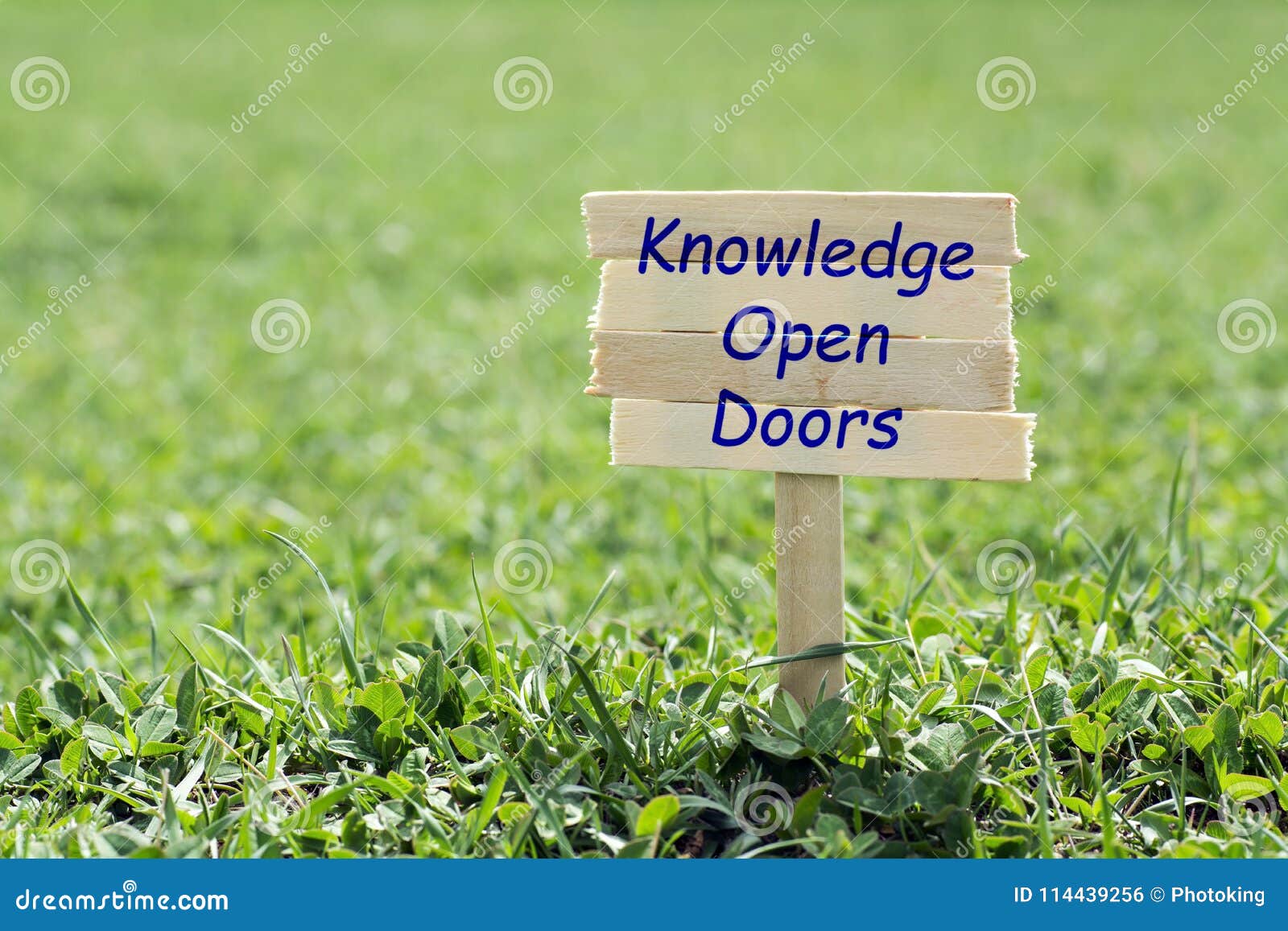 knowledge open doors