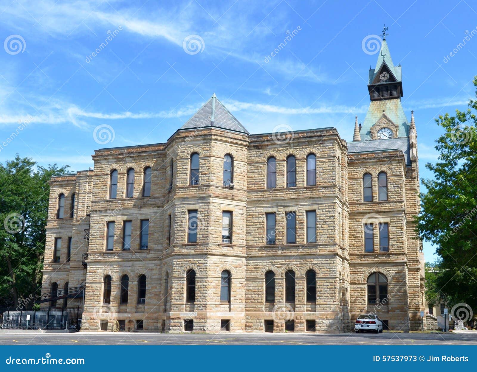Knox County Courthouse fotografia stock editoriale. Immagine di