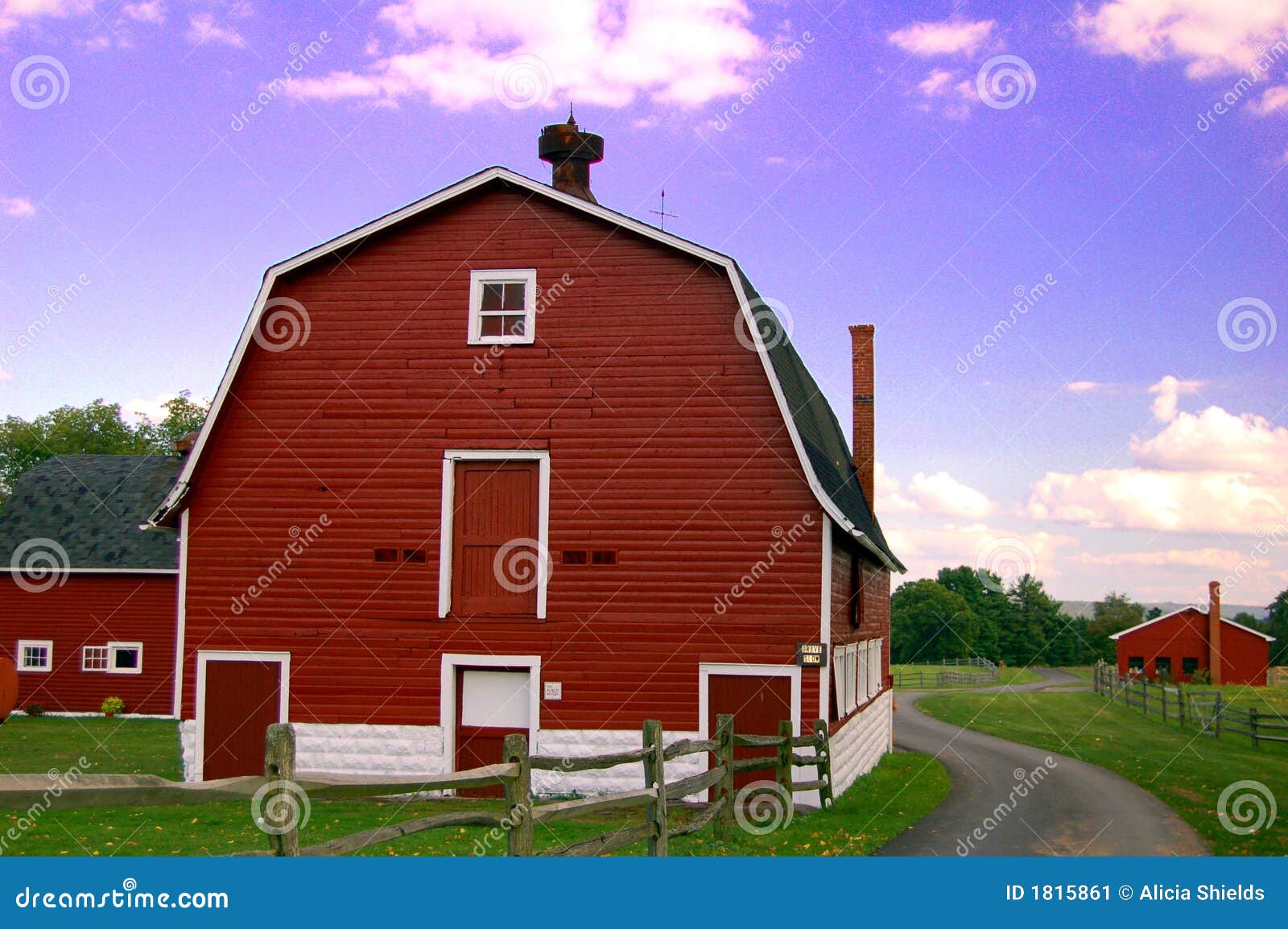 Knox Farm  Barns stock  image Image of park agricultural 