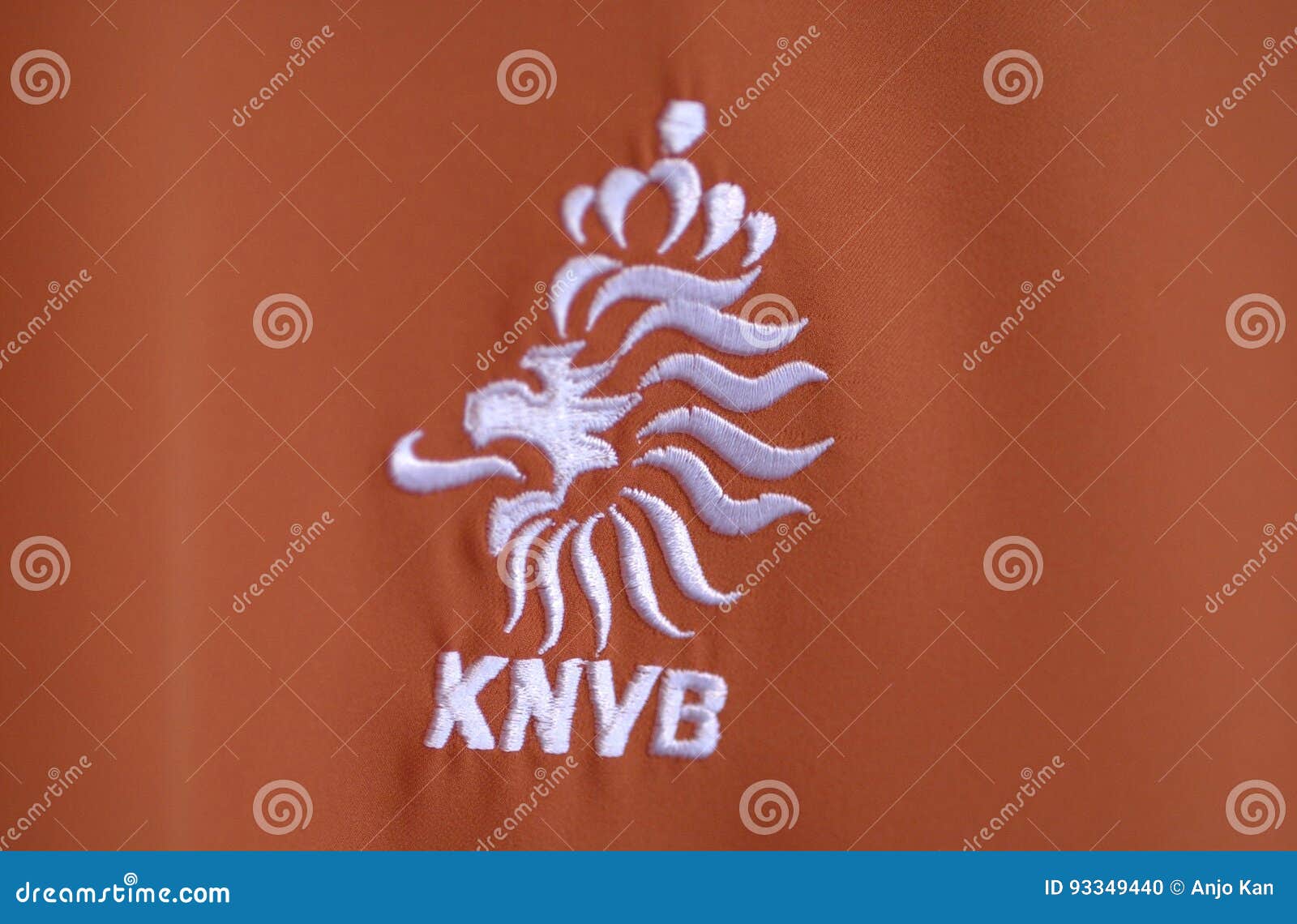 KNVB logo editorial image. Image of kingsday, lion, cheer - 93349440