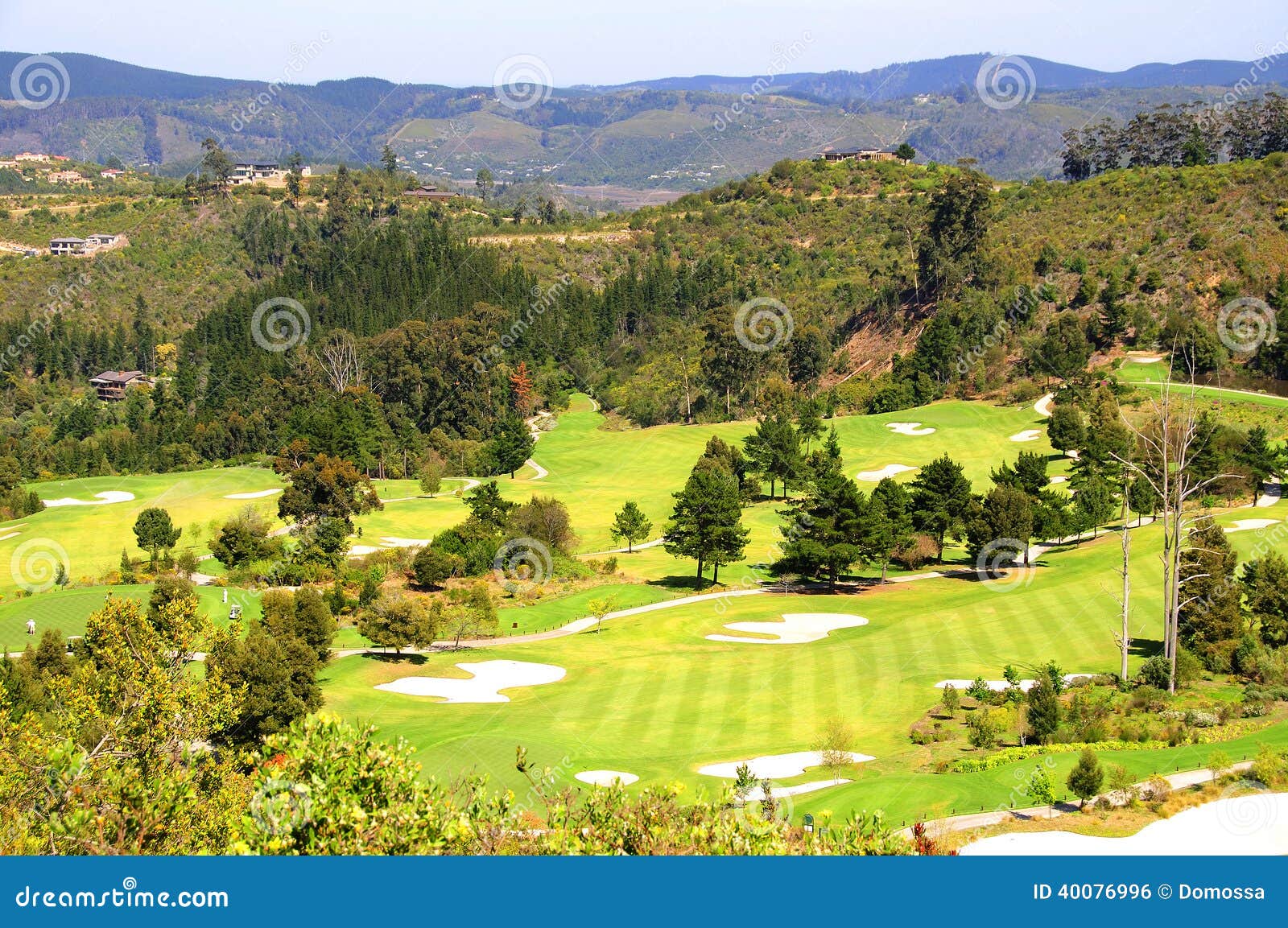 Knysna Golf course stock photo. Image of leisure, golf 40076996