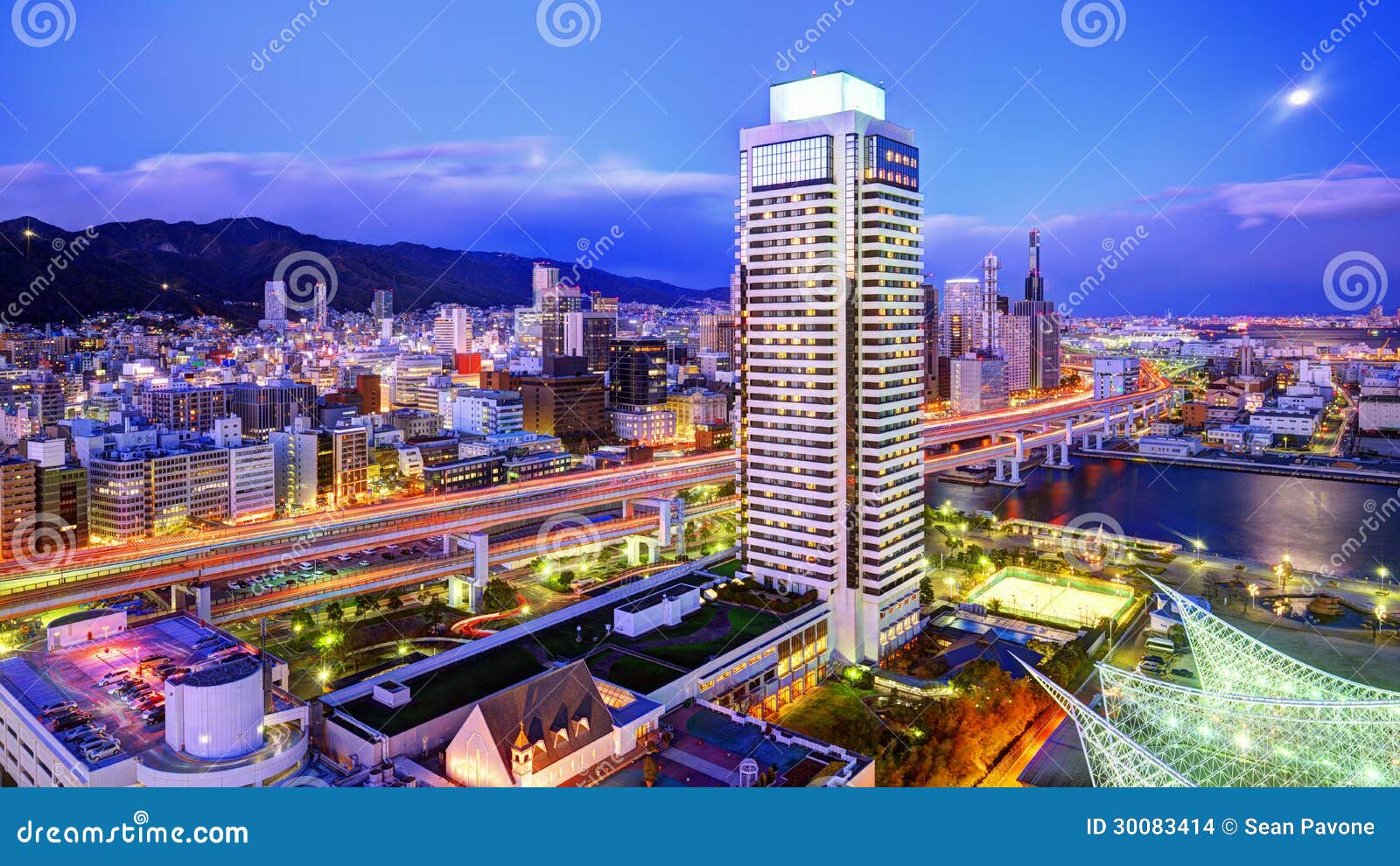 Kobe Japan stock photo. Image of skylines, landmark, office 30083414