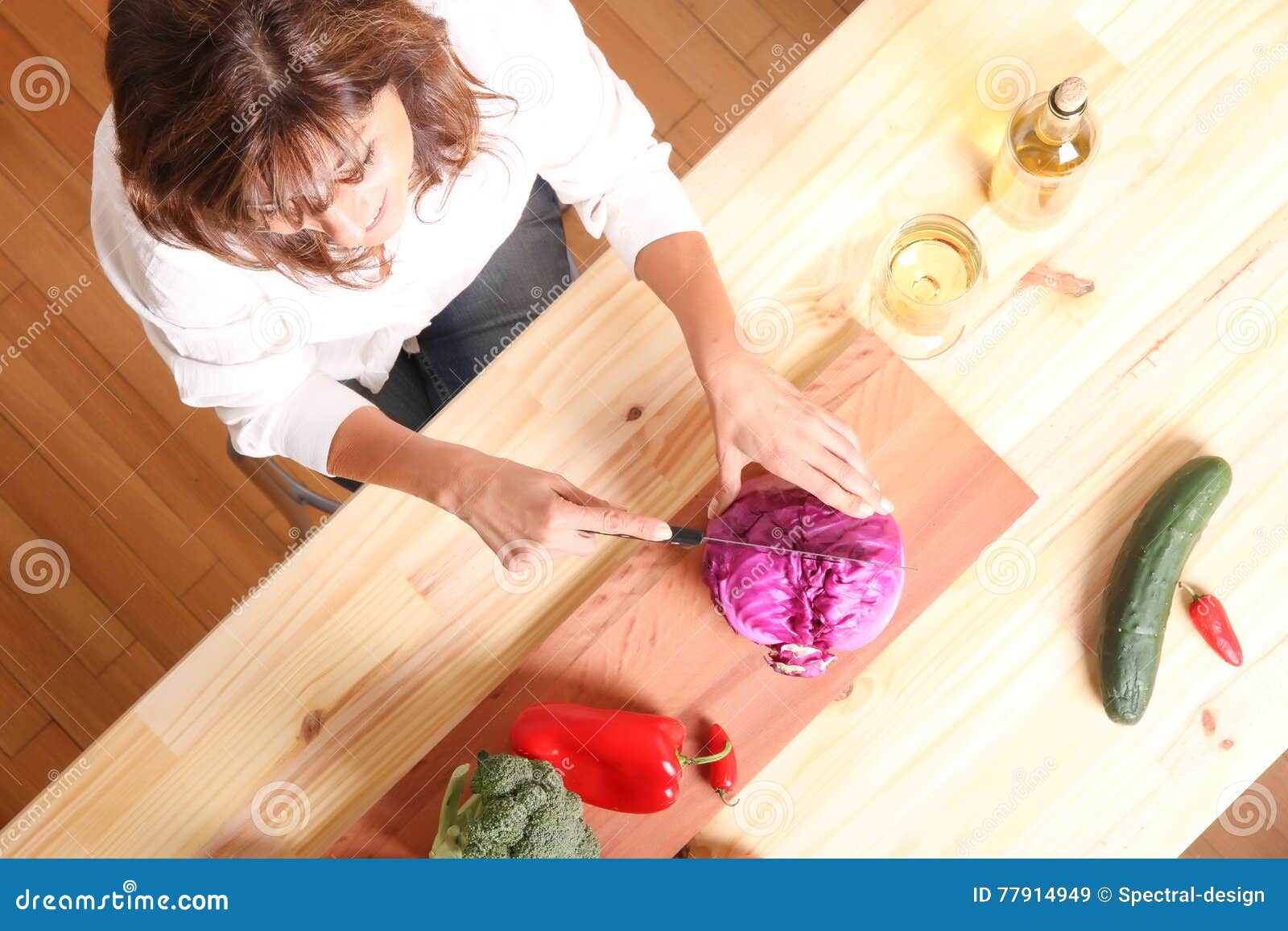 Kochen stockbild. Bild von koch, kohl, mittlere, organisch - 77914949