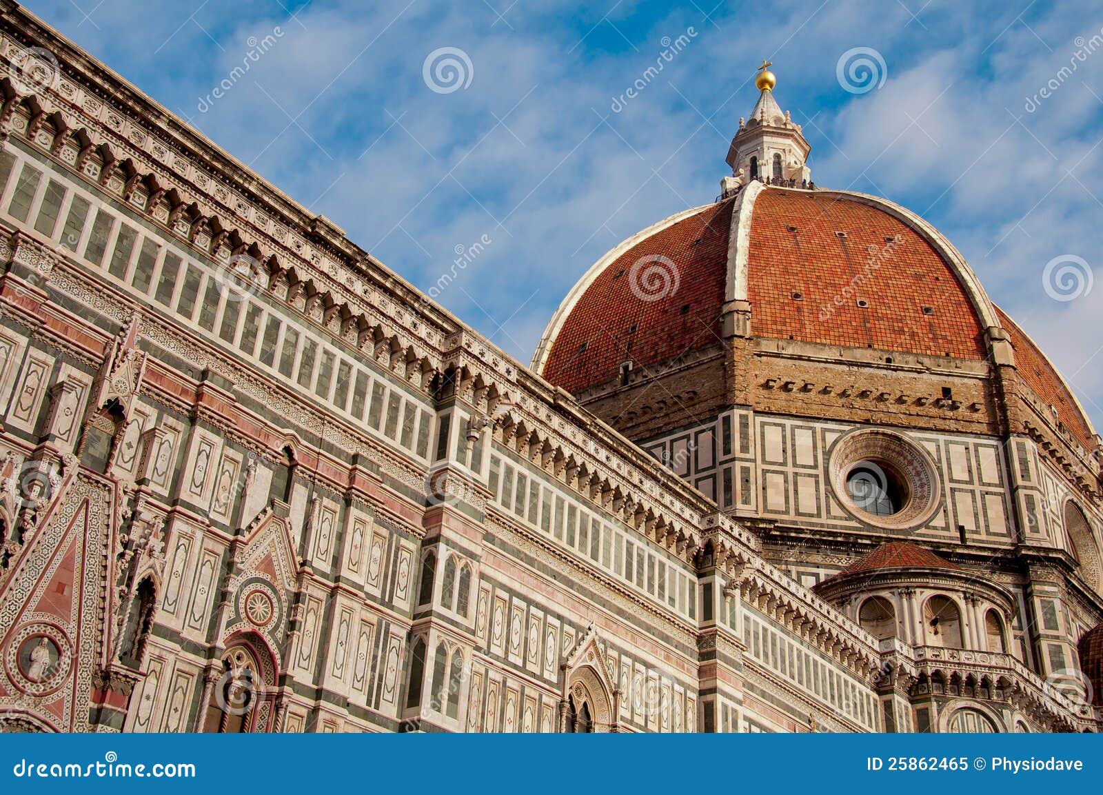 Koepel Van Basilica DE San Lorenzo, Florence Stock ...