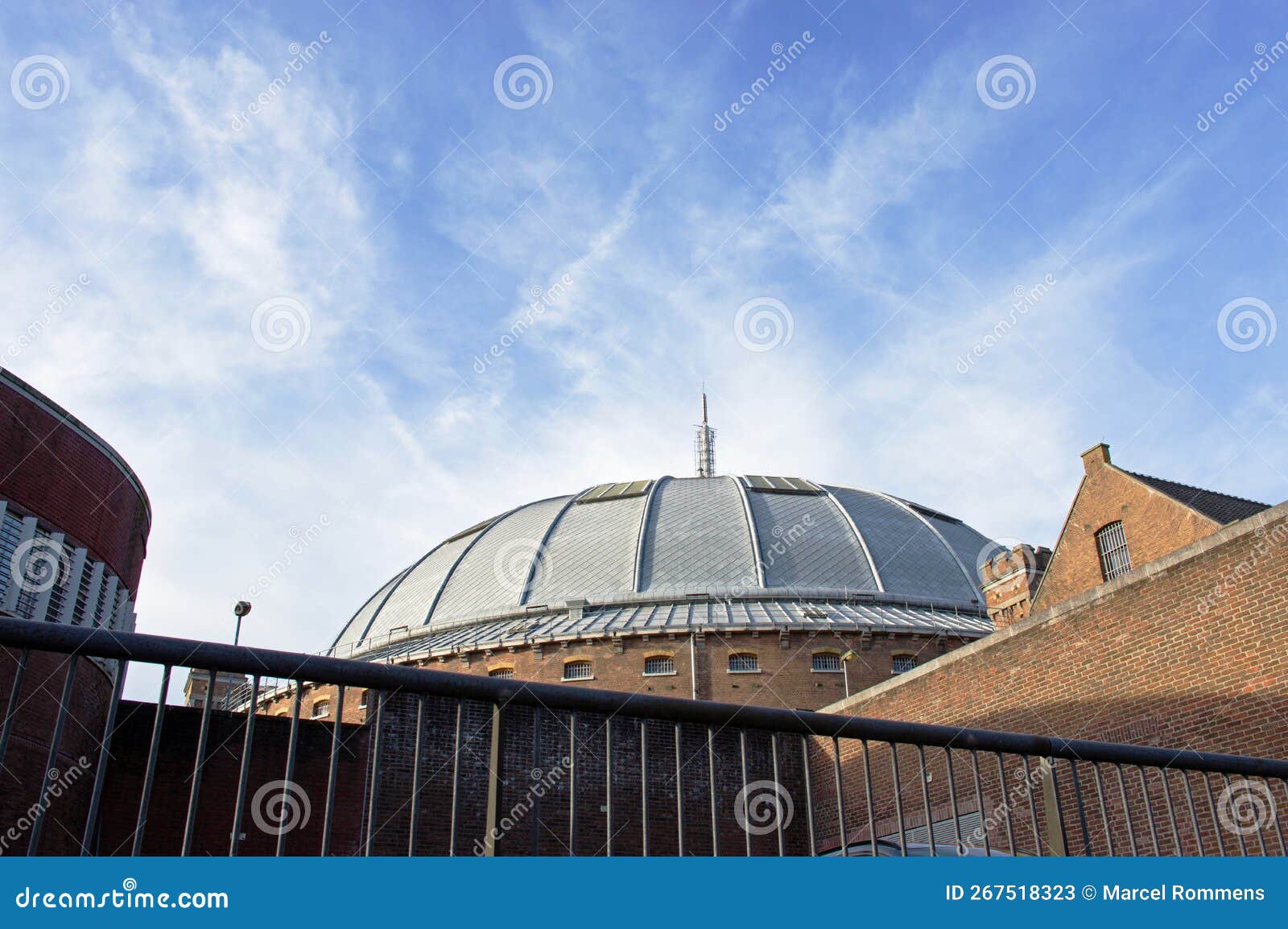 Koepelgevangenis in Arnhem Netherlands Stock Image Image of monument