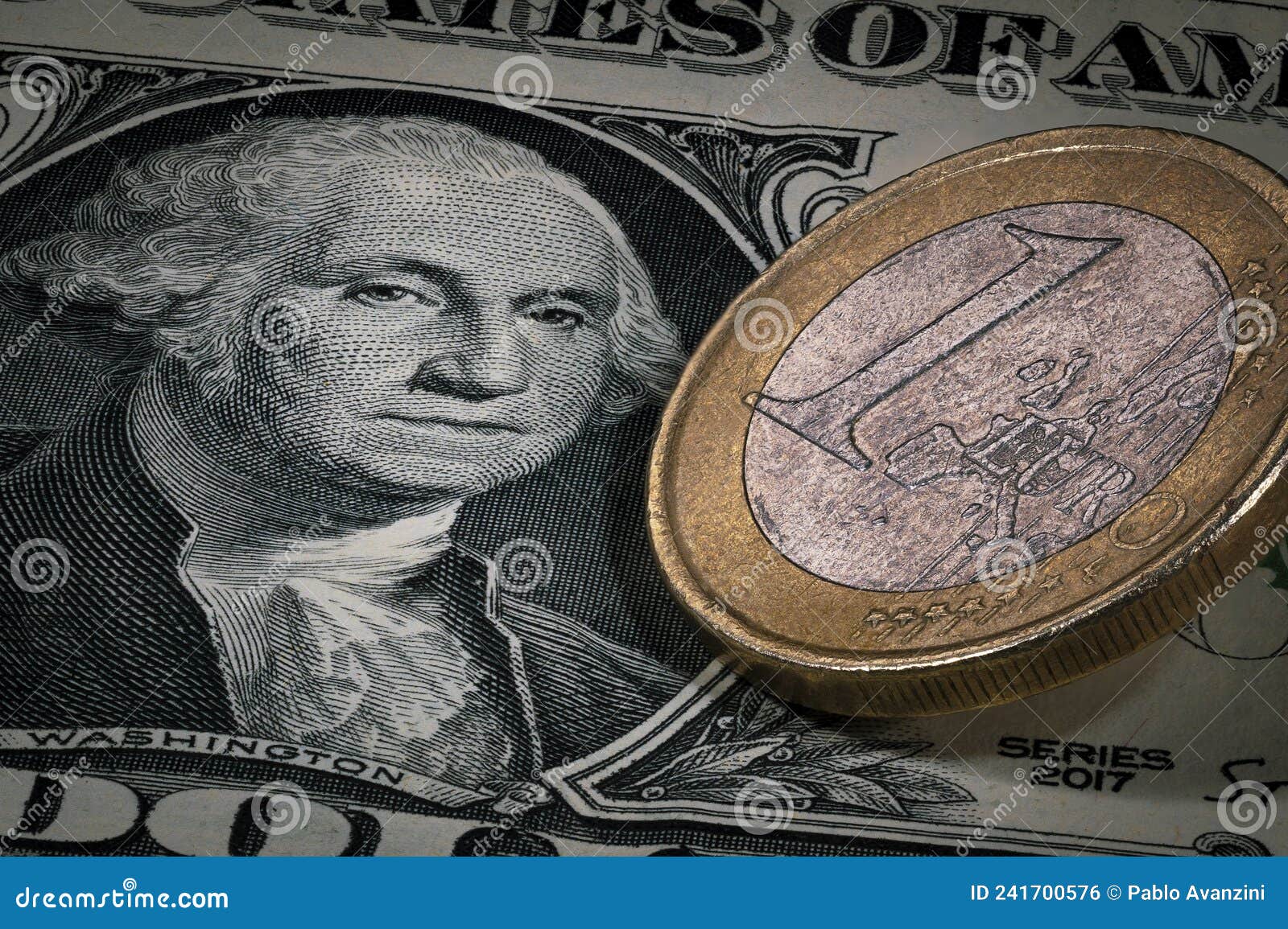 Koers Euro Dollar Pariteit Stock Foto Image Of Euro 241700576