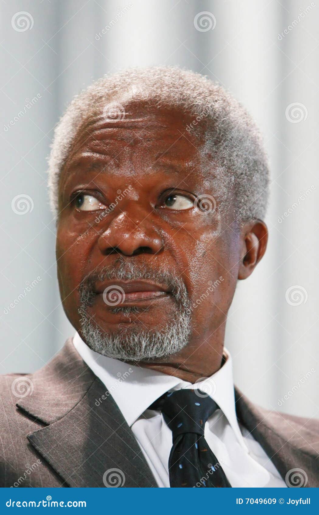 Kofi Annan editorial stock image. Image of portrait, kofi - 7049609
