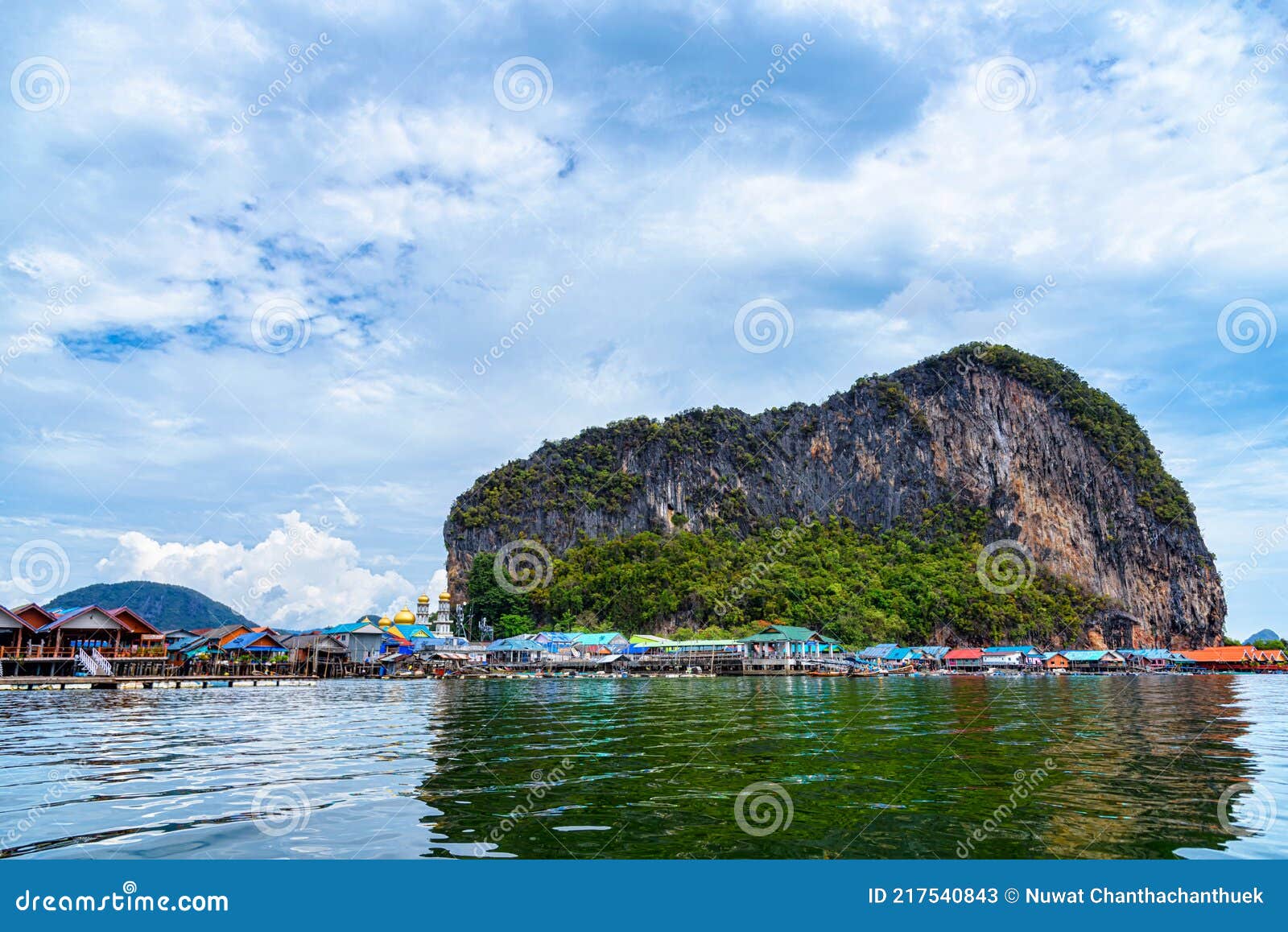 Beautiful Landscape Mosque Sea And Sky In Summer At Punyi, 52% OFF