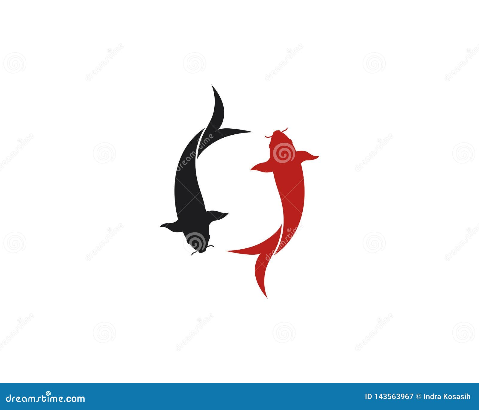 Download Koi fish logo vector icon stock vector. Illustration of ...