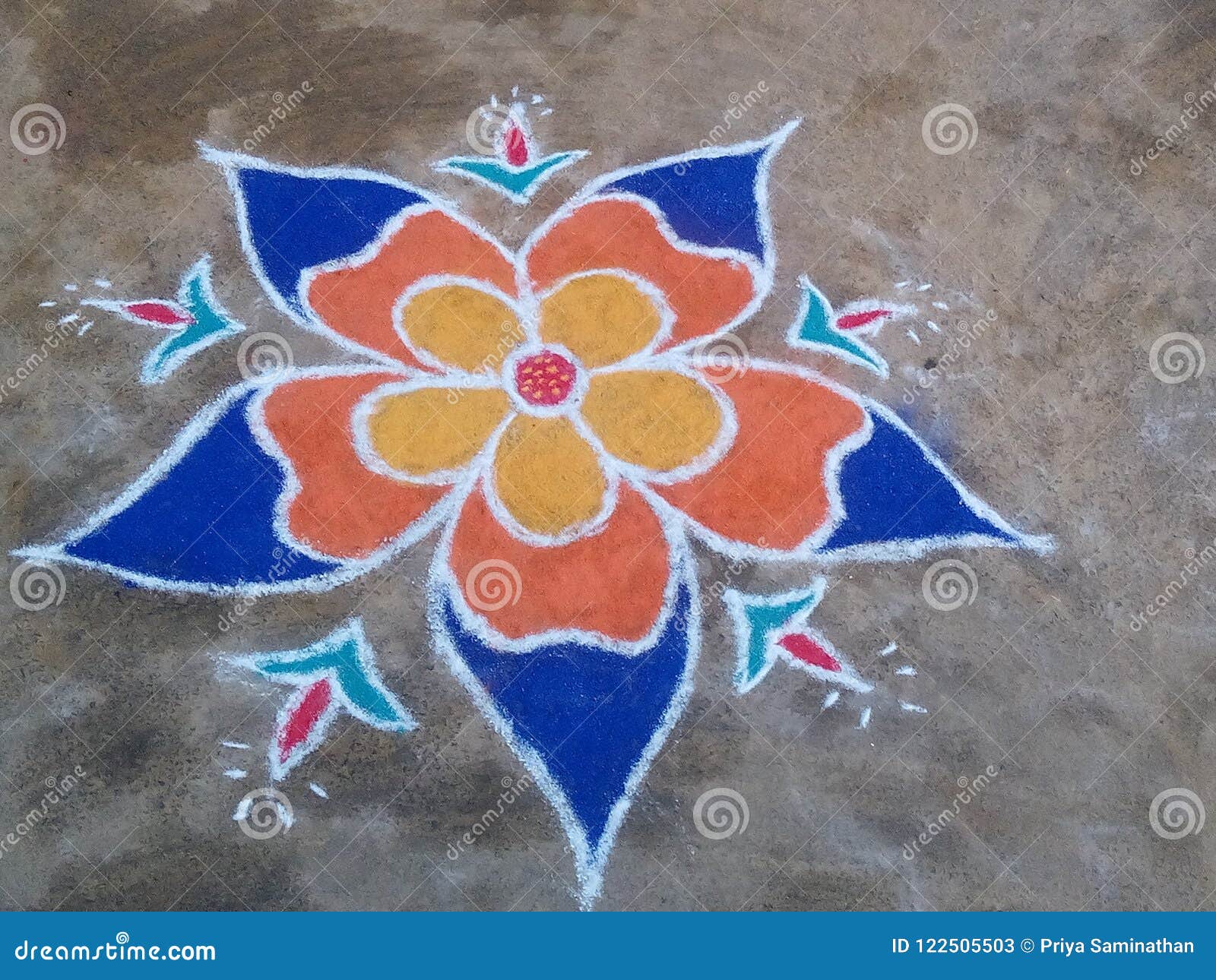 rangoli kolam editorial stock