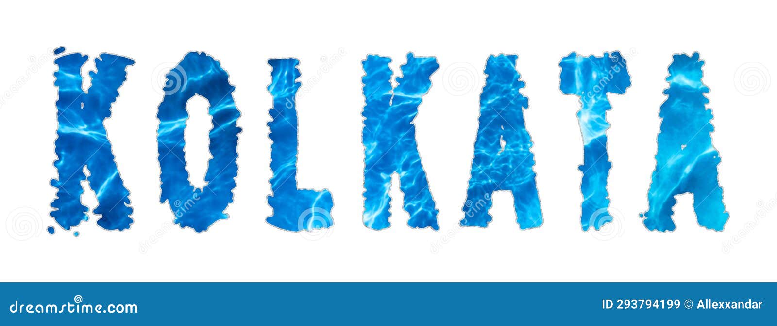 Kolkata Water, Kolkata Water Supply Challenge Stock Illustration