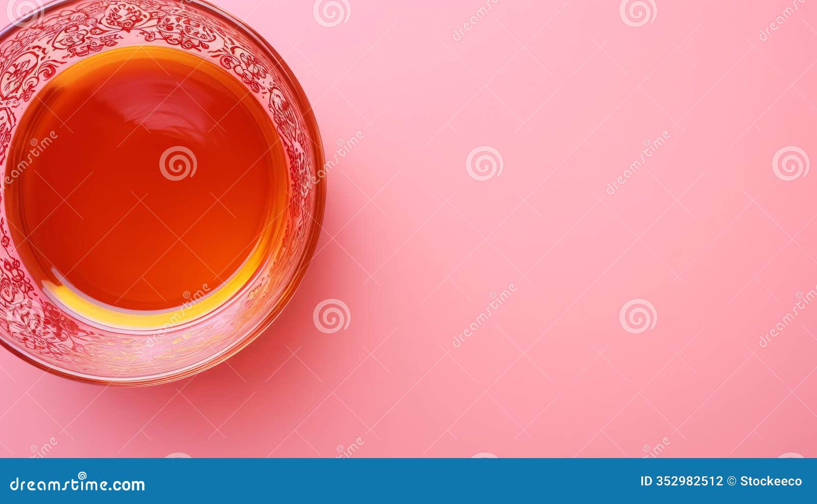 kombucha fermented tea drink surface pattern top view image