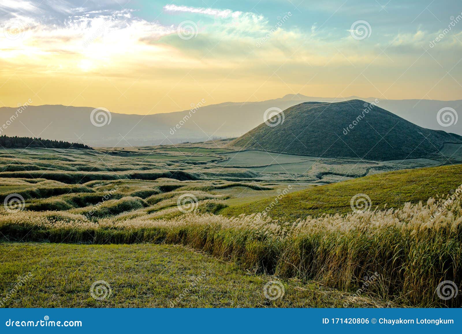 Komezuka Of Mount Aso Aso San The Largest Active Volcano In Japan Stock Photo Image Of Beautiful Beauty Komezuka Of Mount Aso Aso San The Largest Active Volcano In Japan Stock Photo Image Of Beautiful Beauty