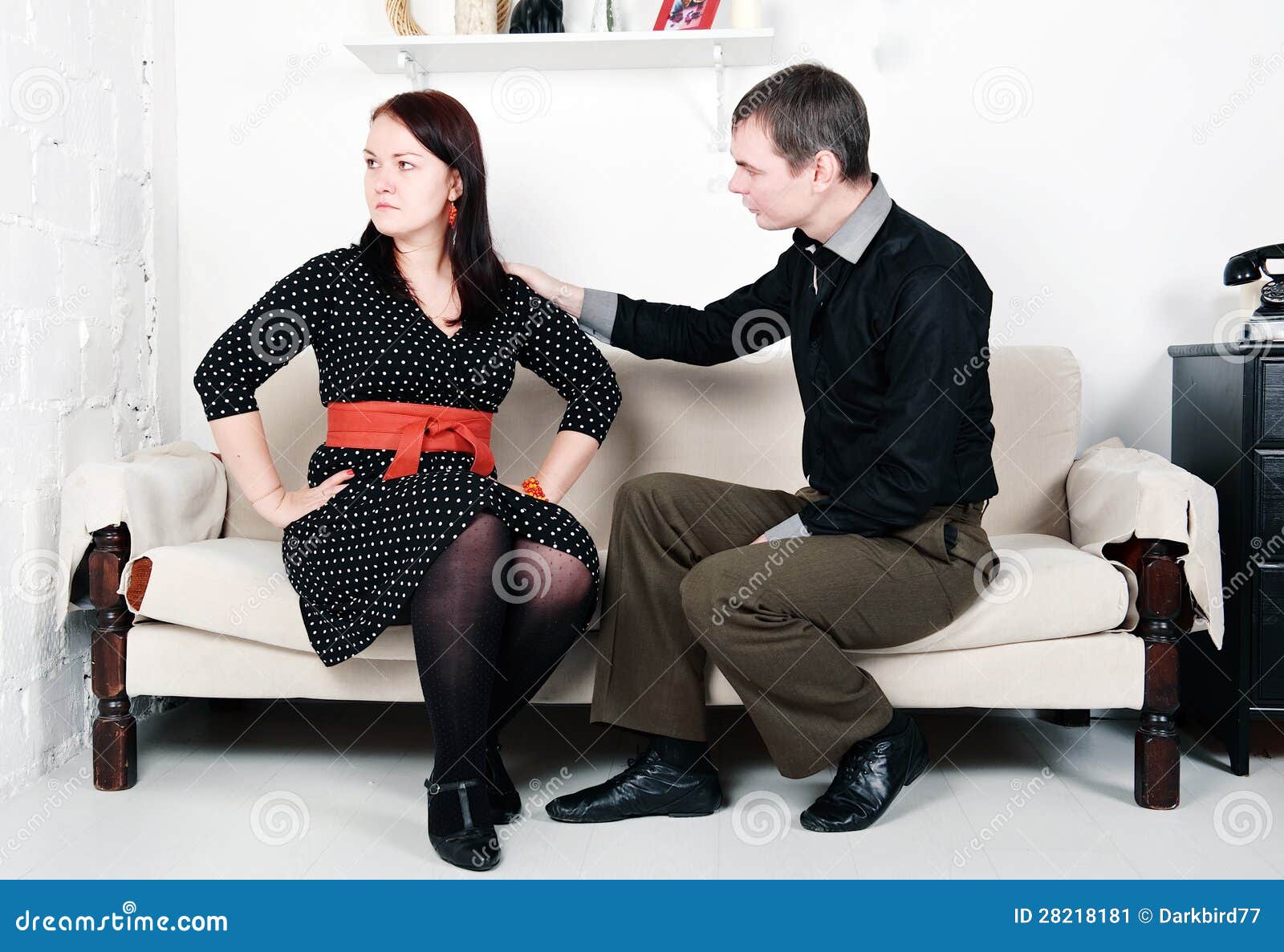 Flirt zwischen mann und frau