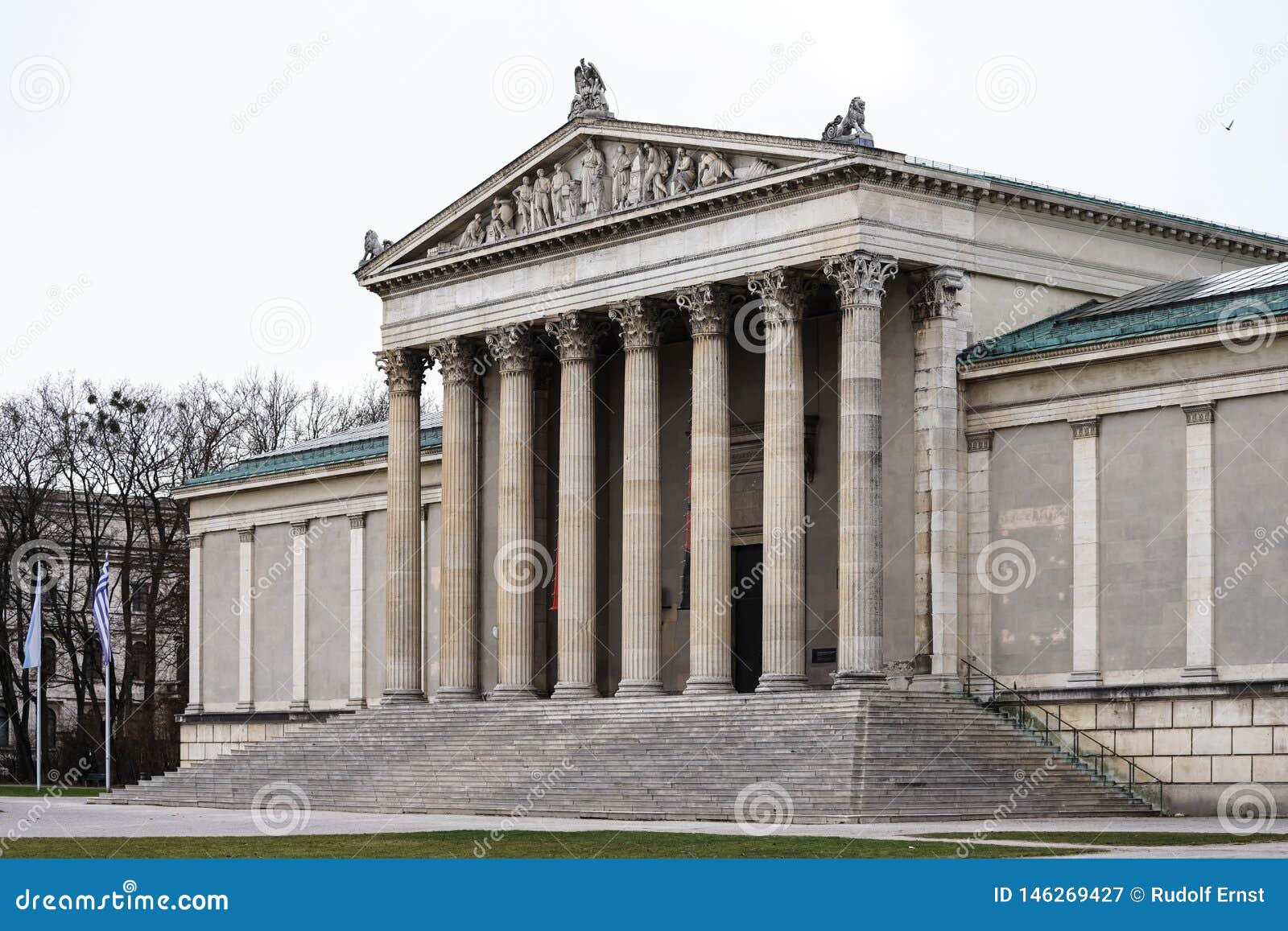 konigsplatz - kings square, state capital munich, bavaria, munich, germany