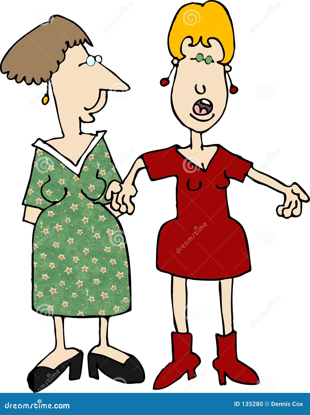 Konservativer Gegen Liberalen Stock Abbildung Illustration Von Komisch Lustig 135280