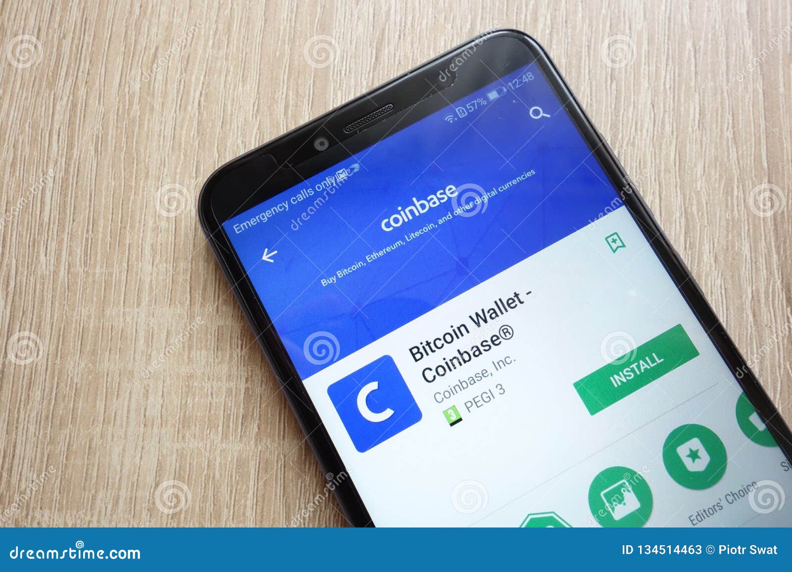 Coinbase Bitcoin Wallet App On Google Play Store Website ...