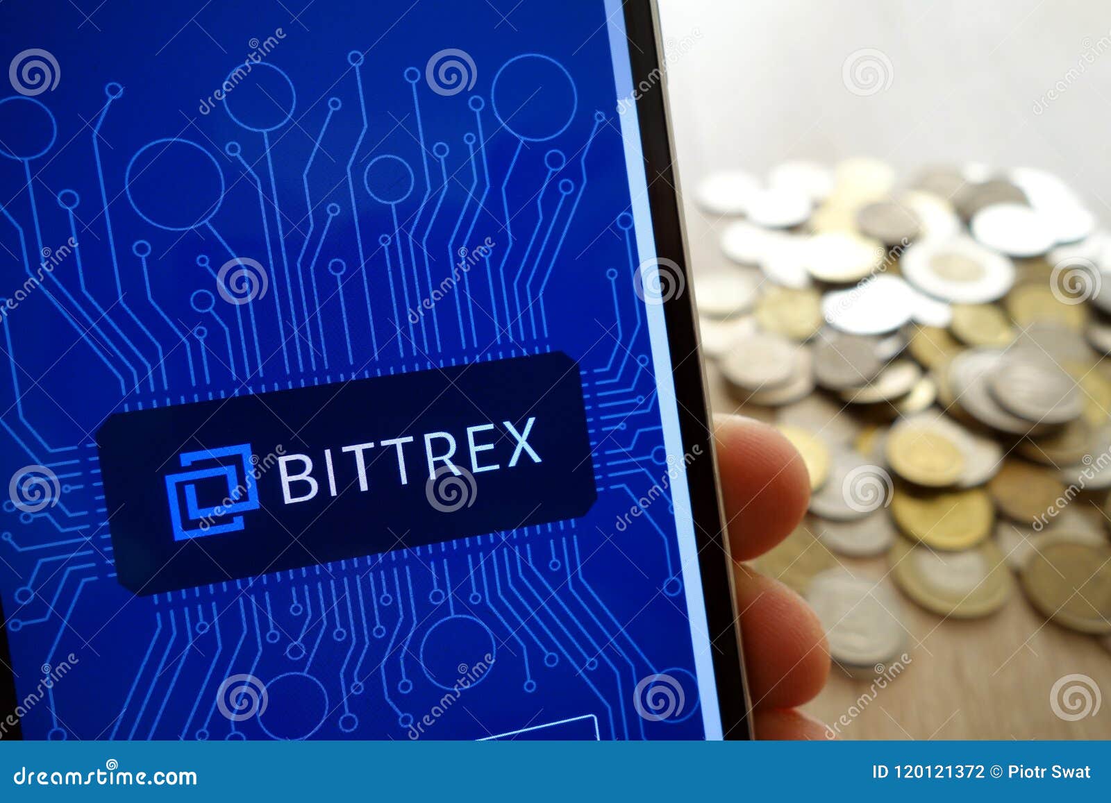 Bittrex Cryptocurrency Exchange Website Displayed on Smartphone and Stack  of Coins Editorial Photography - Image of bittrex, bitcoin: 120121372