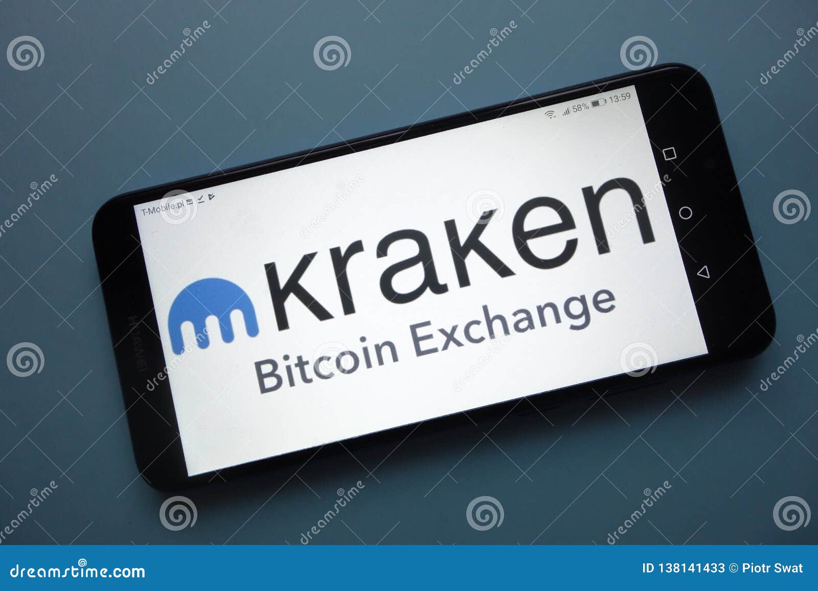 Kraken Cryptocurrency Exchange Logo Displayed On ...