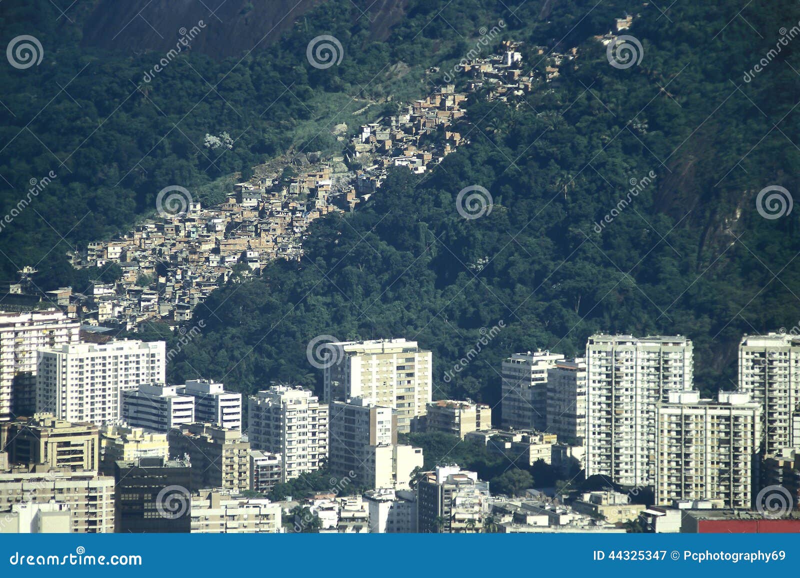 Kontrast Bewtween Reichtum Und Armut In Brasilien Wolkenkratzer Stockbild Bild Von Brasilien Kontrast