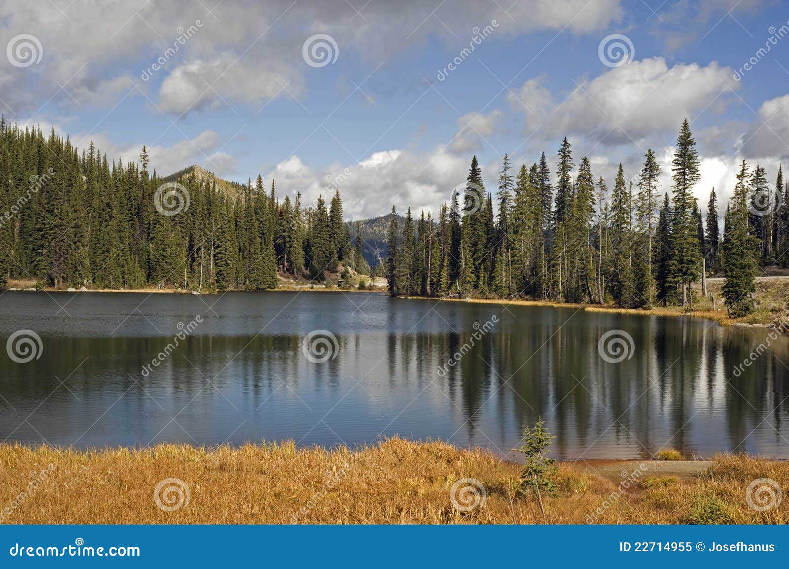 Kootenay Pass (1775m) and Summit Lake Stock Image Image of columbia