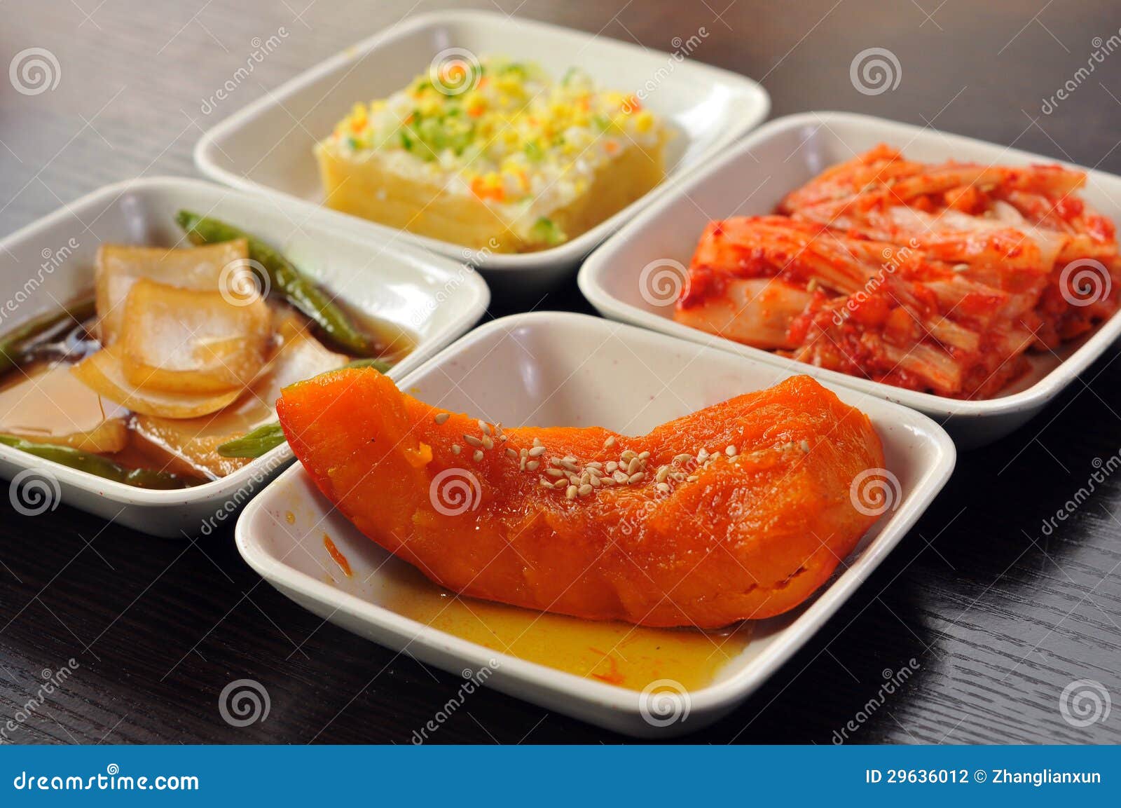 Korean appetizers stock photo. Image of diet, kimchi 29636012