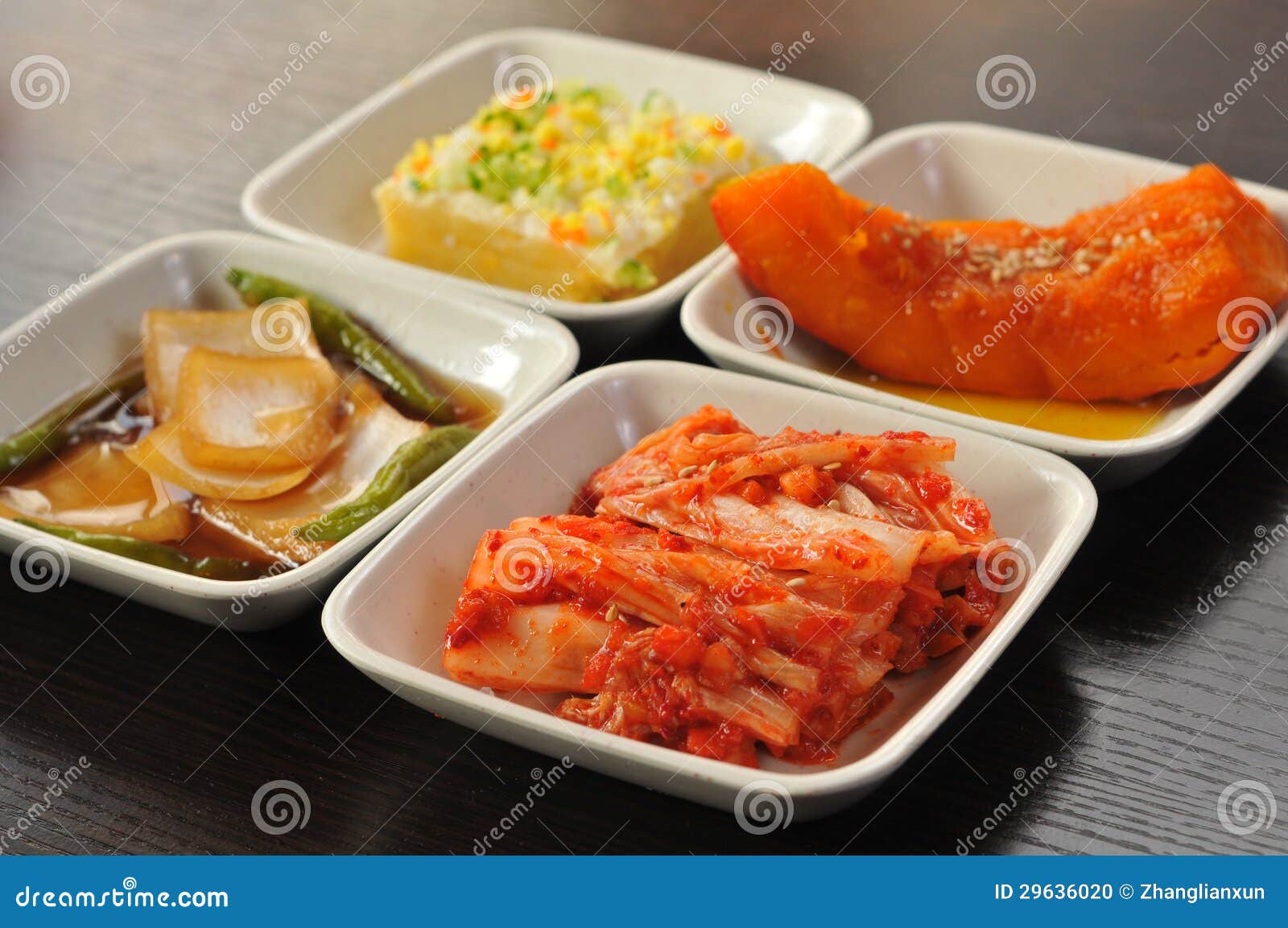 Korean appetizers stock photo. Image of indoor, chili 29636020
