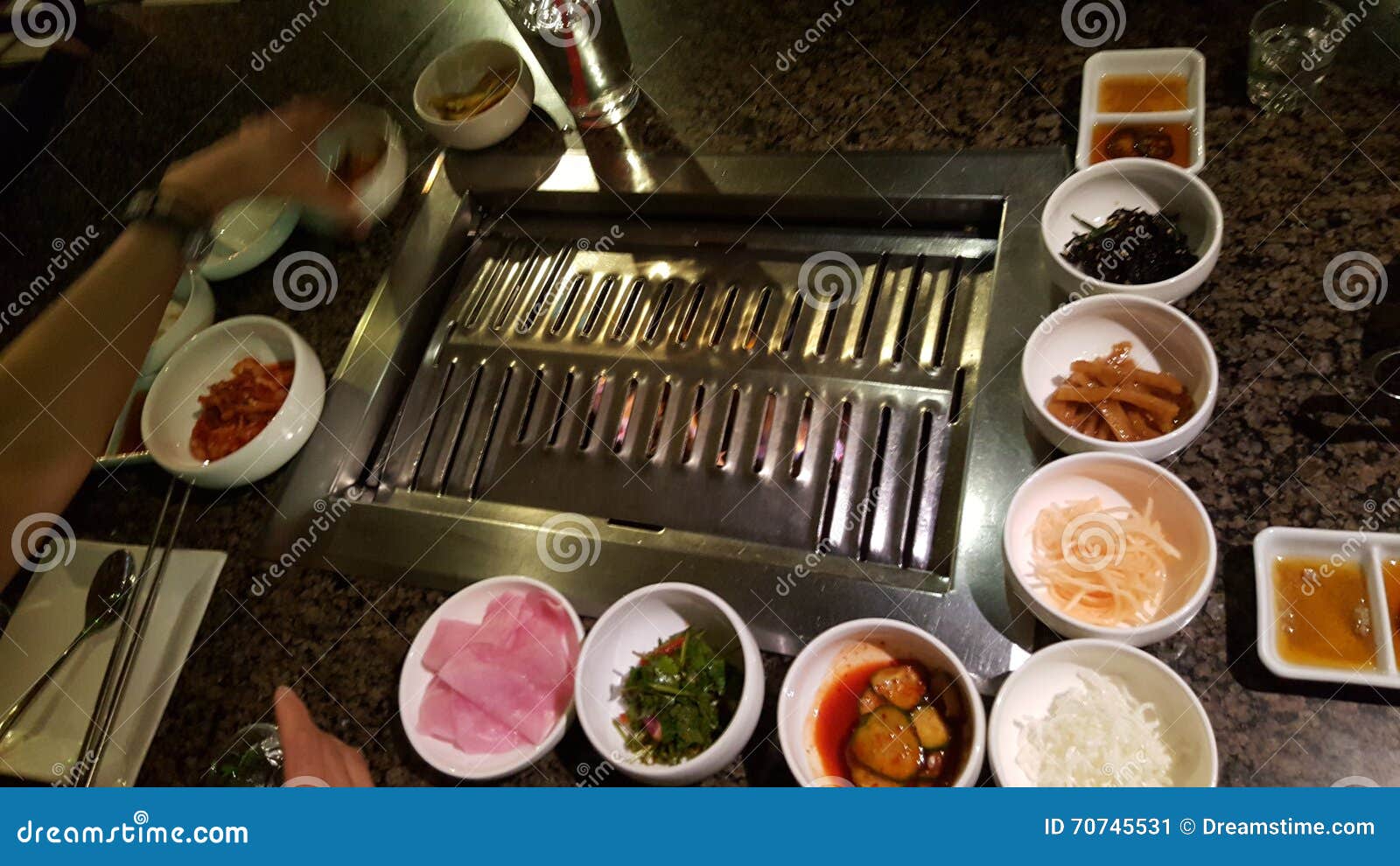 Korean barbecue stock image. Image of koreanbarbecue 70745531