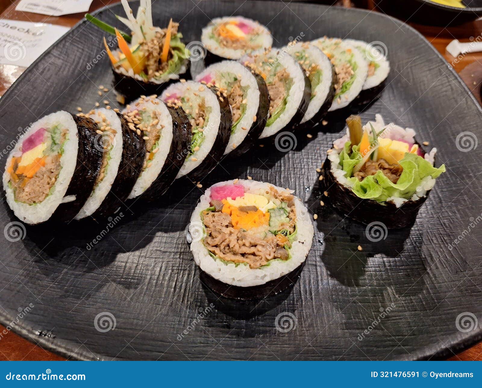 korean beef bulgogi kimbap