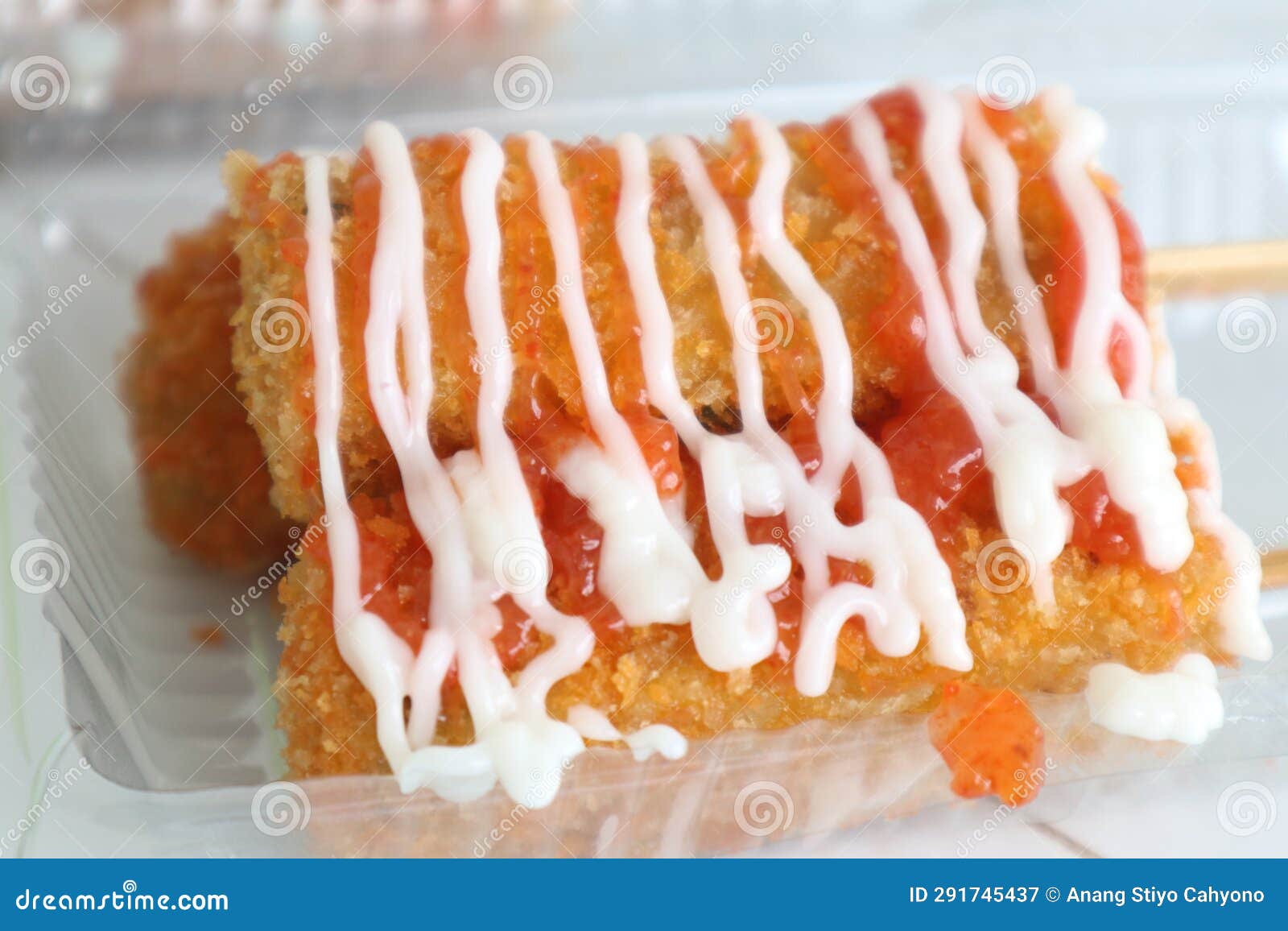 Korean Corn Dogs, Delicious Korean Food Stock Image - Image of brown
