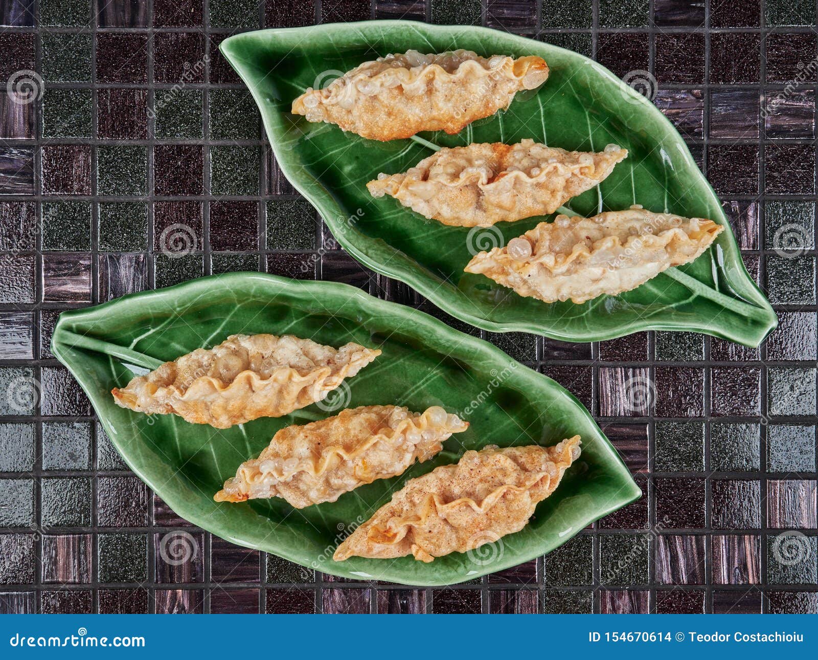 Korean dumplings mandu stock photo. Image of beef, food 154670614