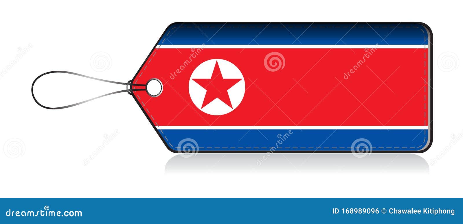 Korean Flag Label, Label of Product Made in Korea Stock Vector Illustration of emblem, history