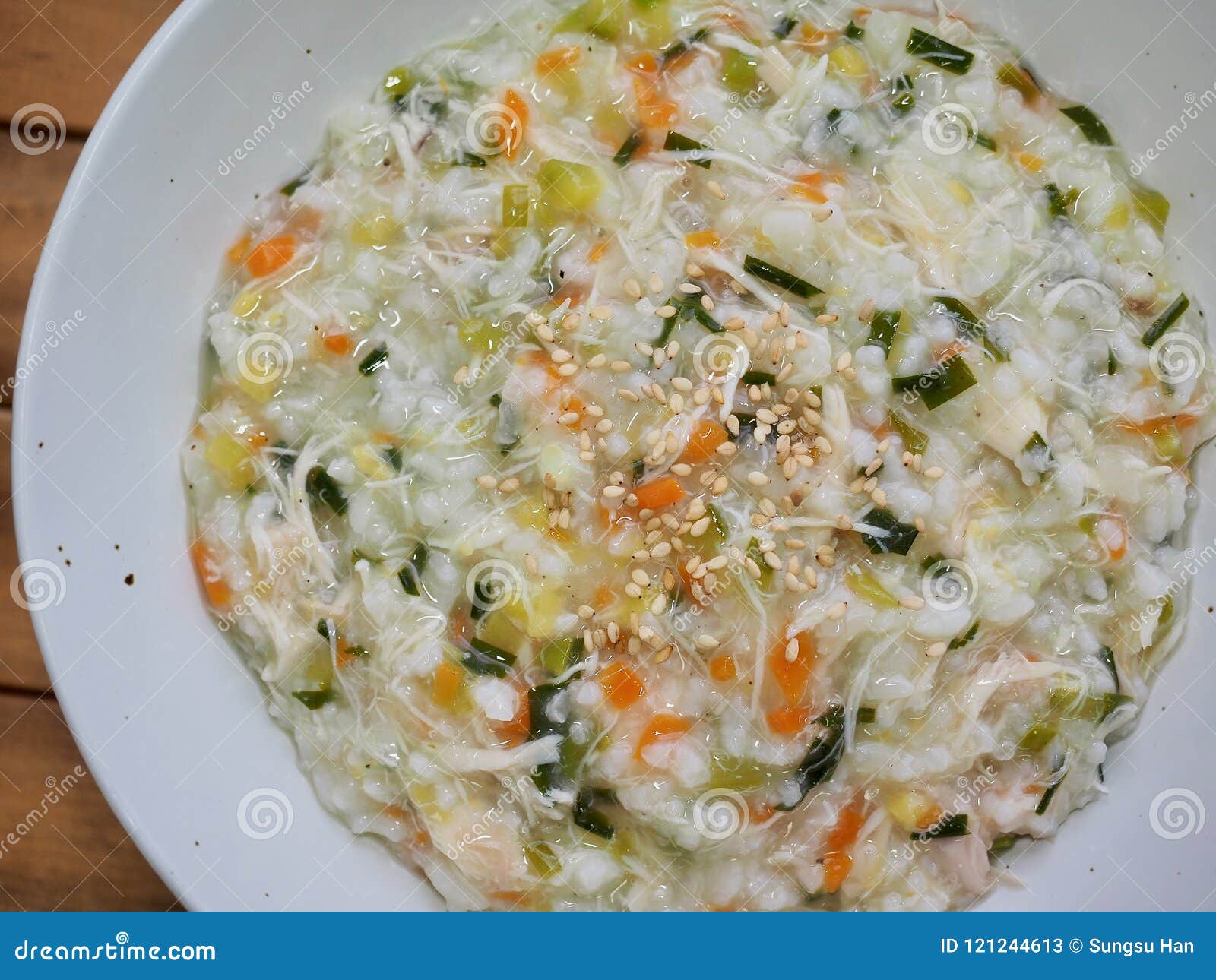 Dak Juk (Korean Chicken and Rice Porridge) Recipe