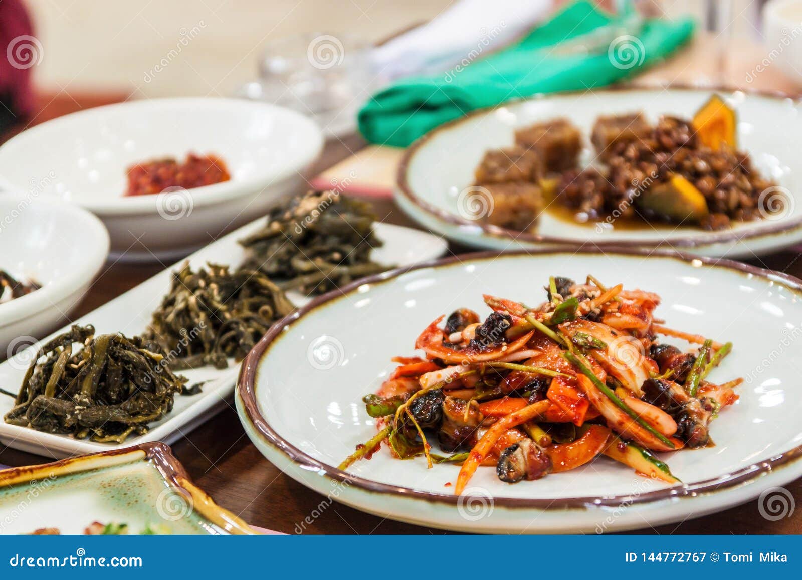 Korean healthy food stock image. Image of cuisine, favorite - 144772767