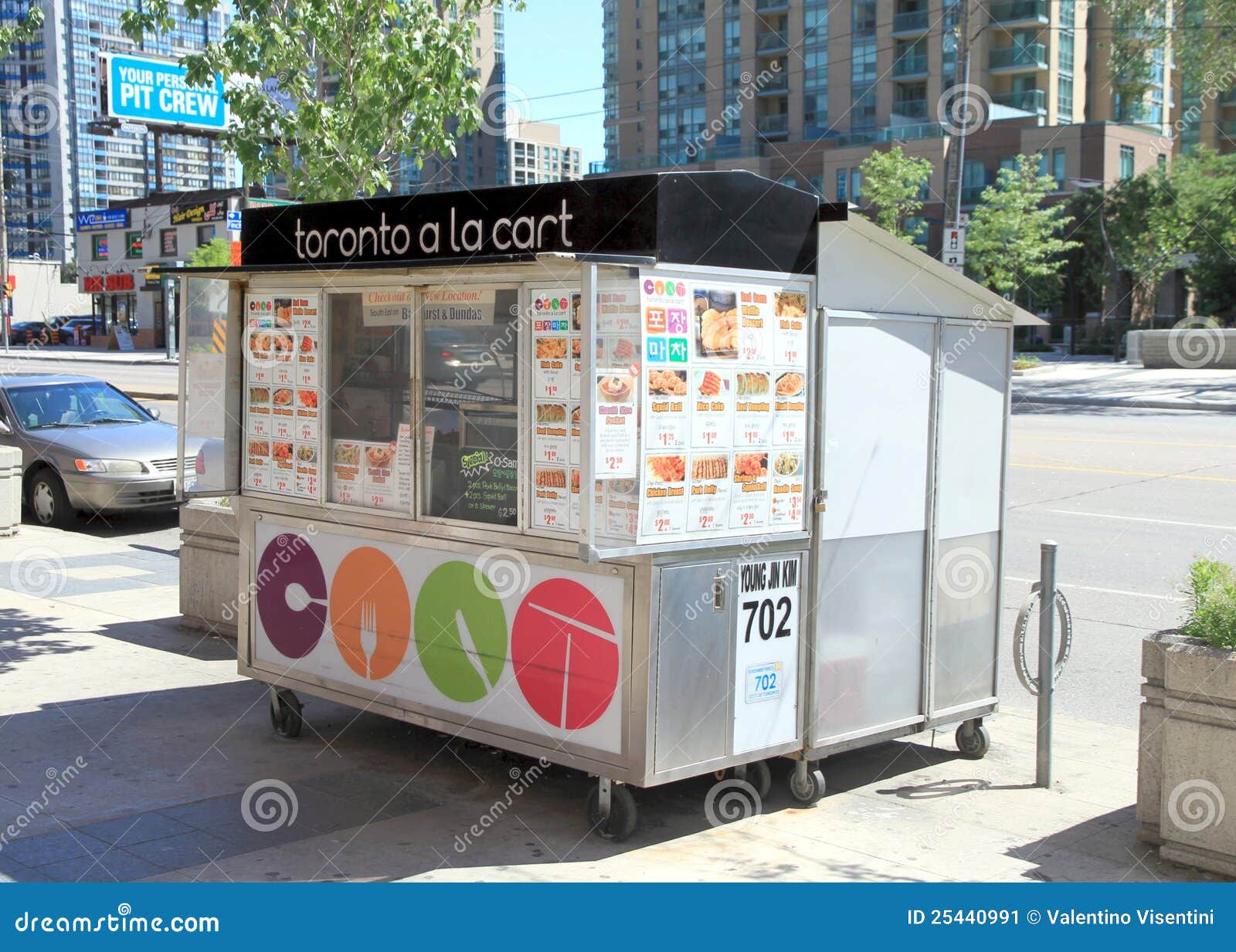 Korean Food Vendor editorial photo. Image of cooking 25440991