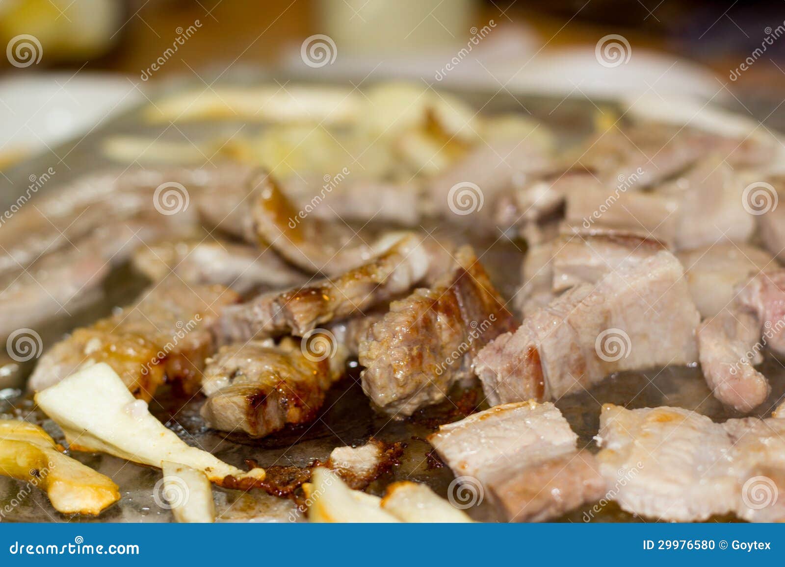 Korean Grilled Pork Belly BBQ Samgyeopsal Gui The Popular Korean