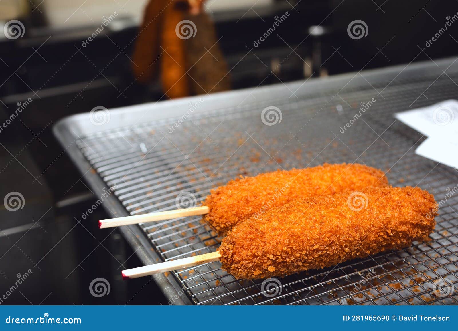 Korean hot dogs stock photo. Image of cook, ingredients 281965698