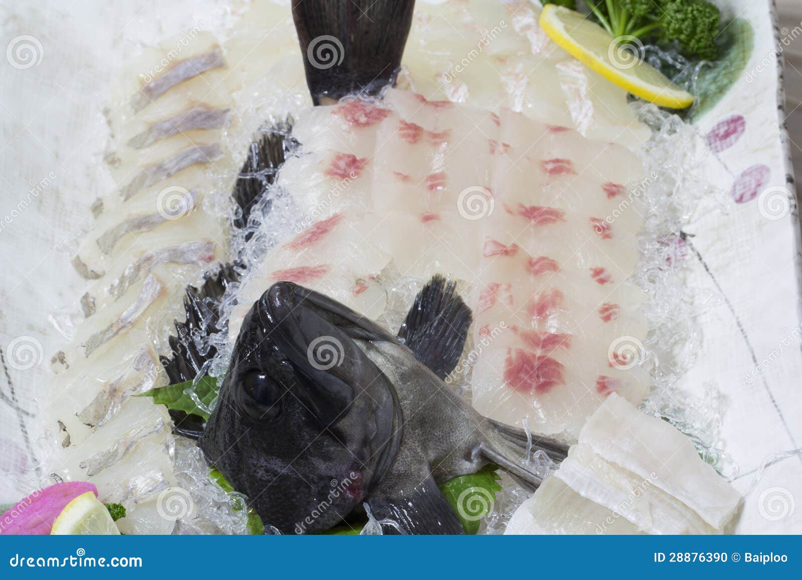 Korean raw fish stock photo. Image of cafe, dishes, chinese 28876390