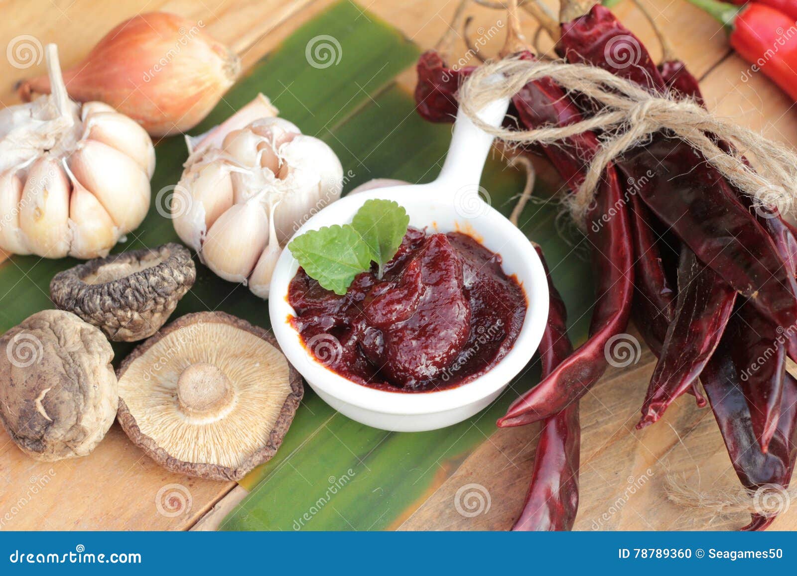 Korean Red Pepper Paste Gochujang for Cooking. Stock Photo Image of