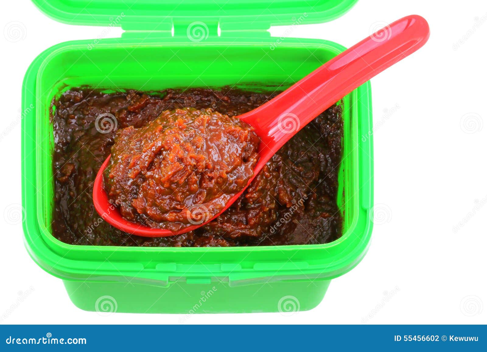 Korean Seasoned Soybean Paste Stock Photo Image of ingredient