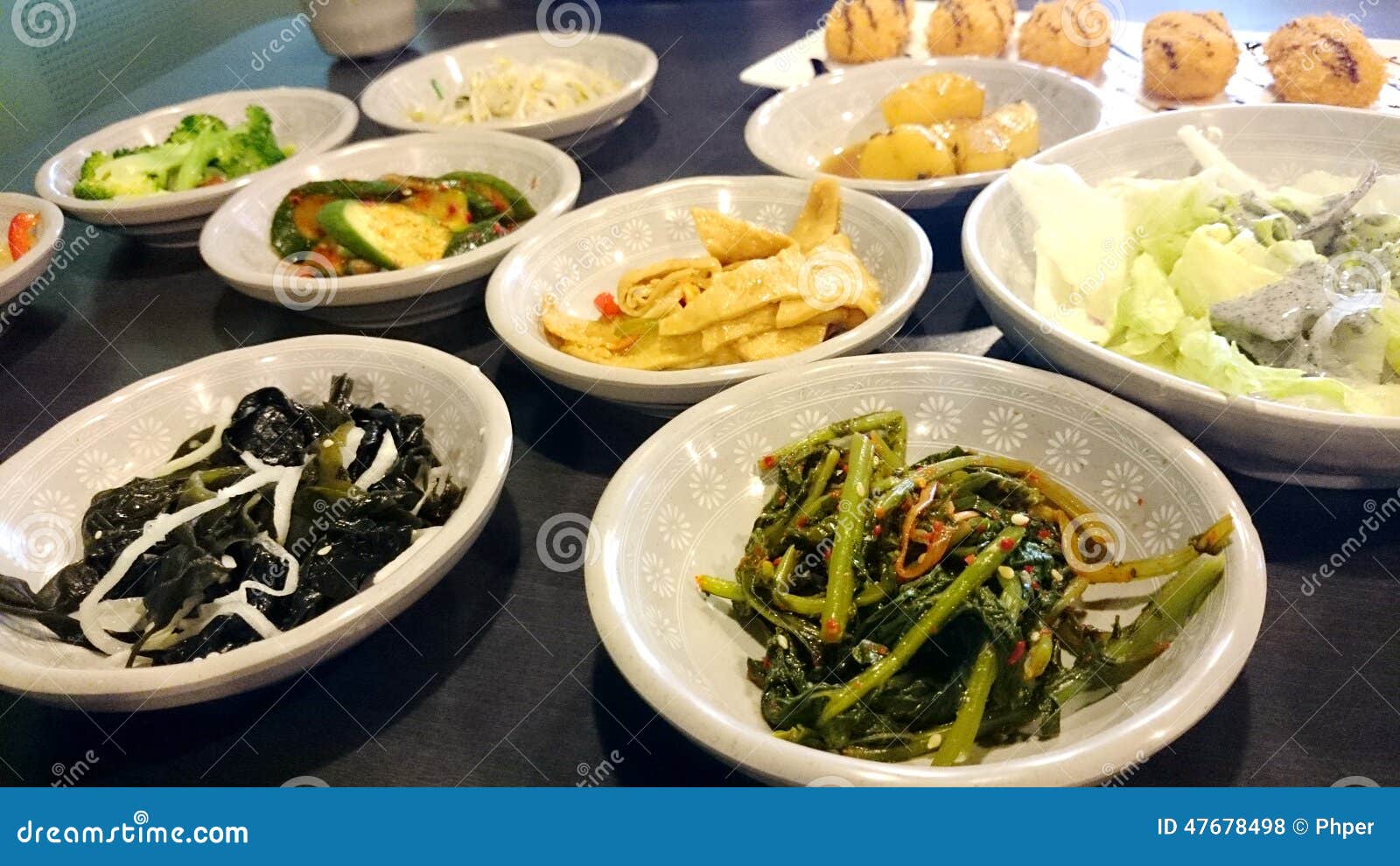 Korean Side Dishes stock photo. Image of lunch, barbecue 47678498