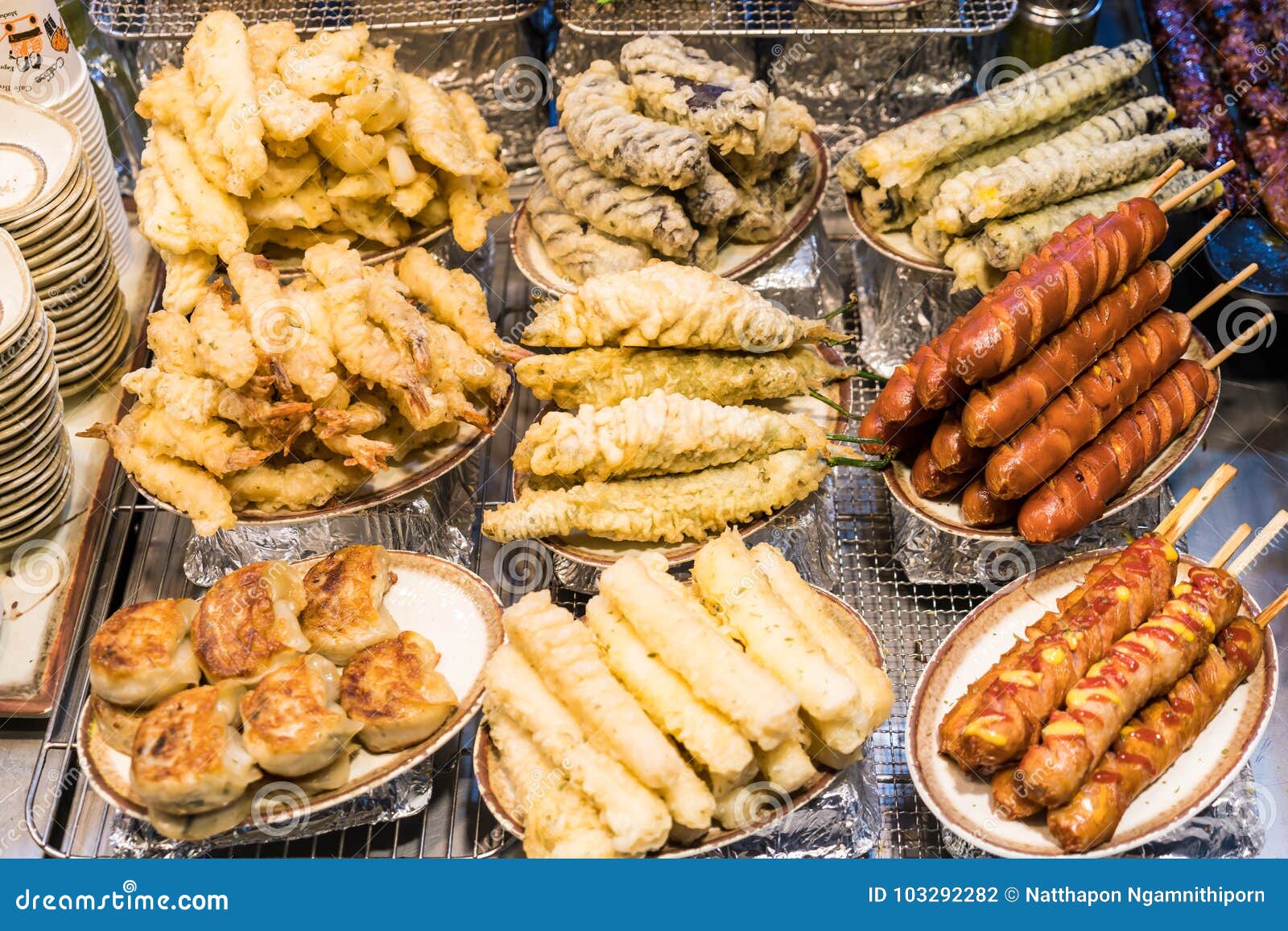 Korean street food stock photo. Image of food, street 103292282