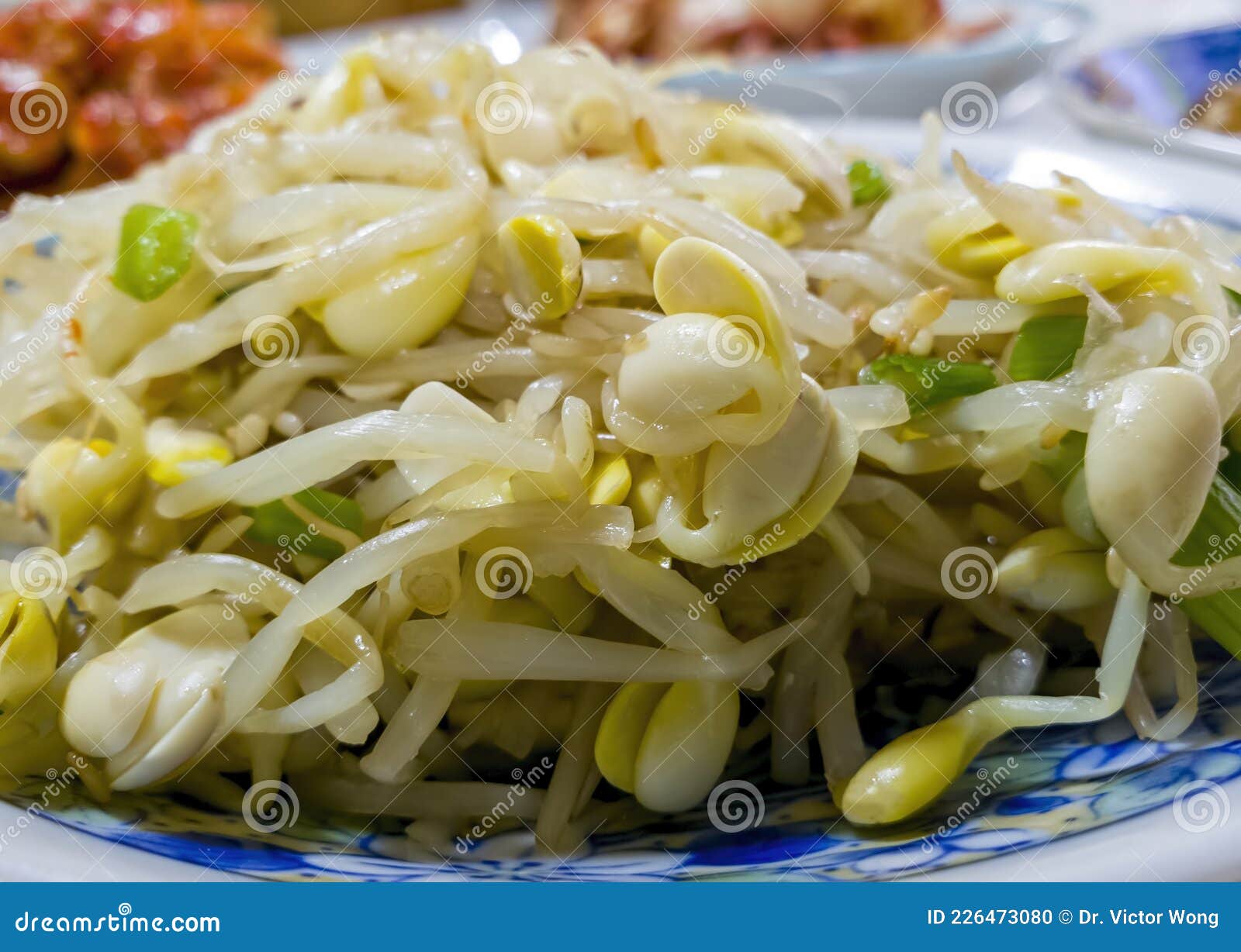 Korean Style Soybean Sprouts Kongnamool Stock Photo - Image of cuisine ...