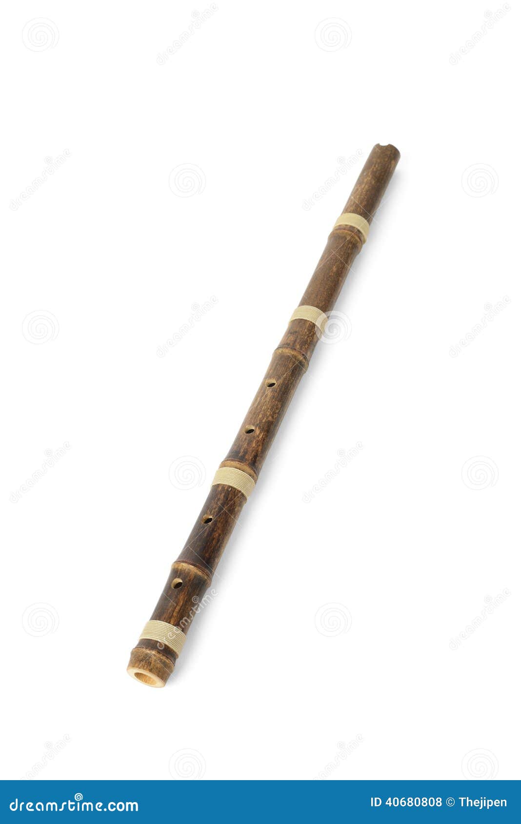 Korean Traditional Instrument Called Danso Stock Photo Image of