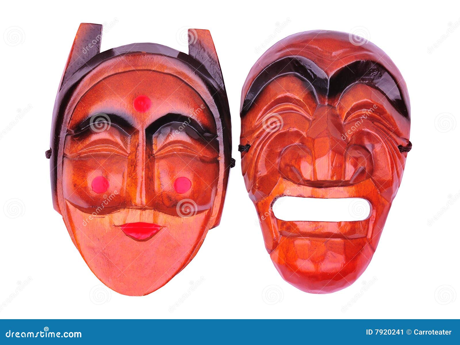 Korean traditional mask stock image. Image of expression 7920241