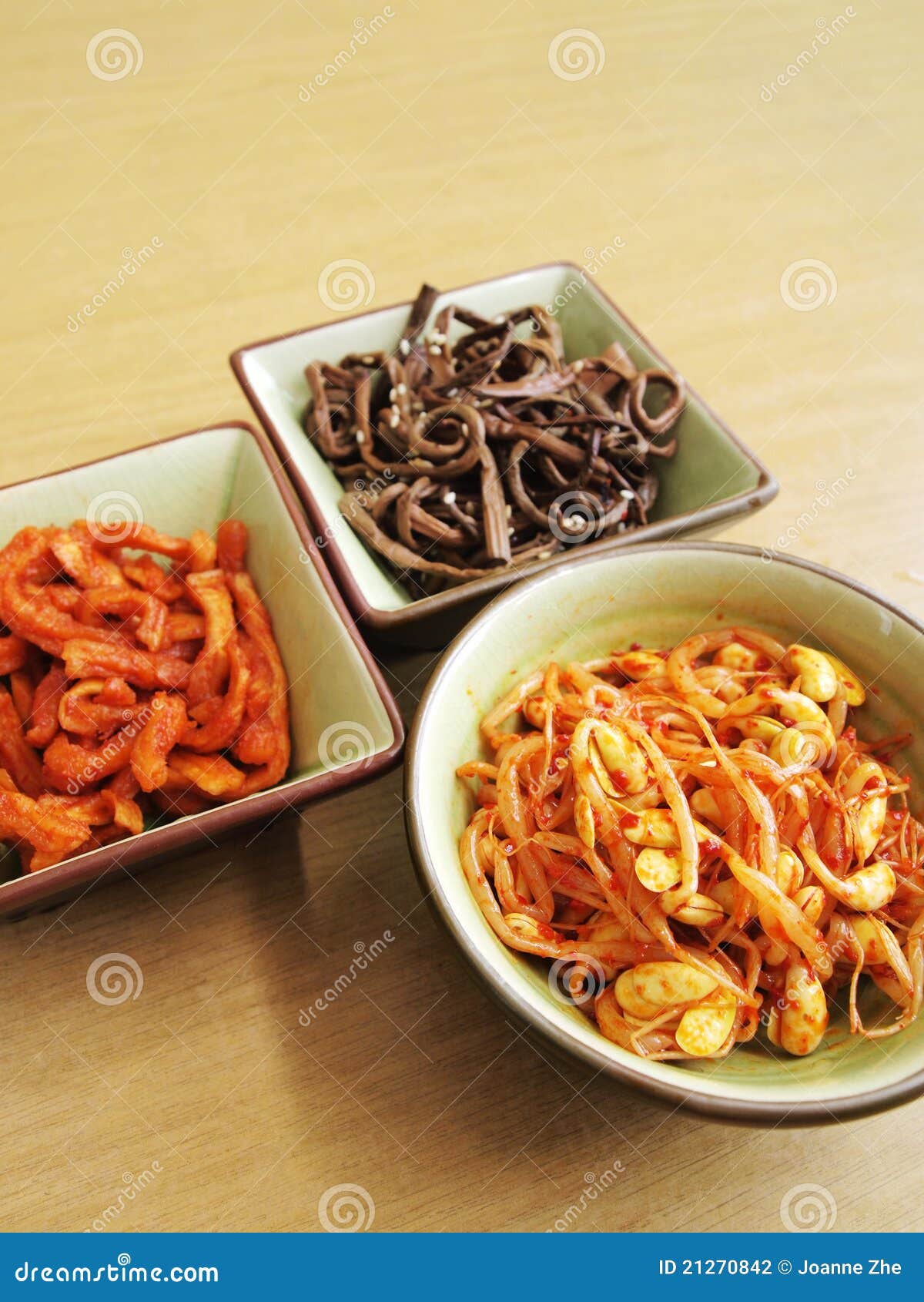 Korean Vegetables Pickled Salad Stock Photo Image of asia, delicious