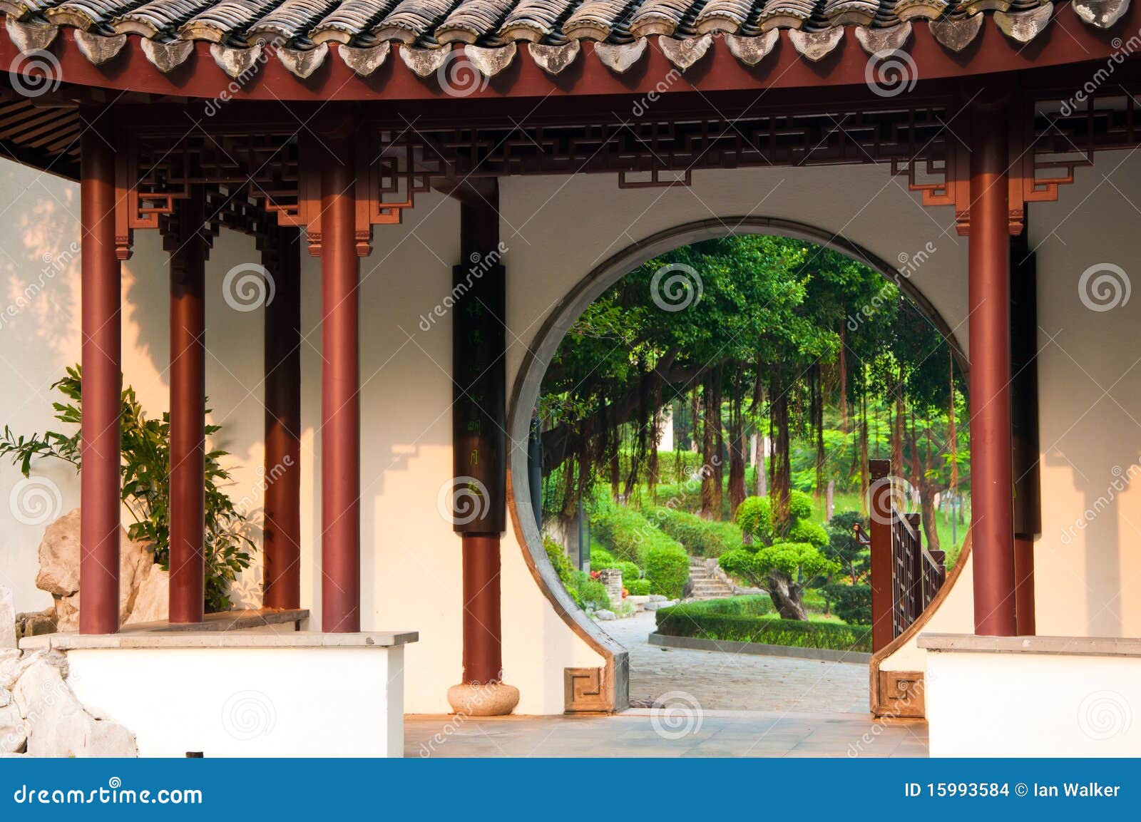 kowloon walled city garden, hong kong.