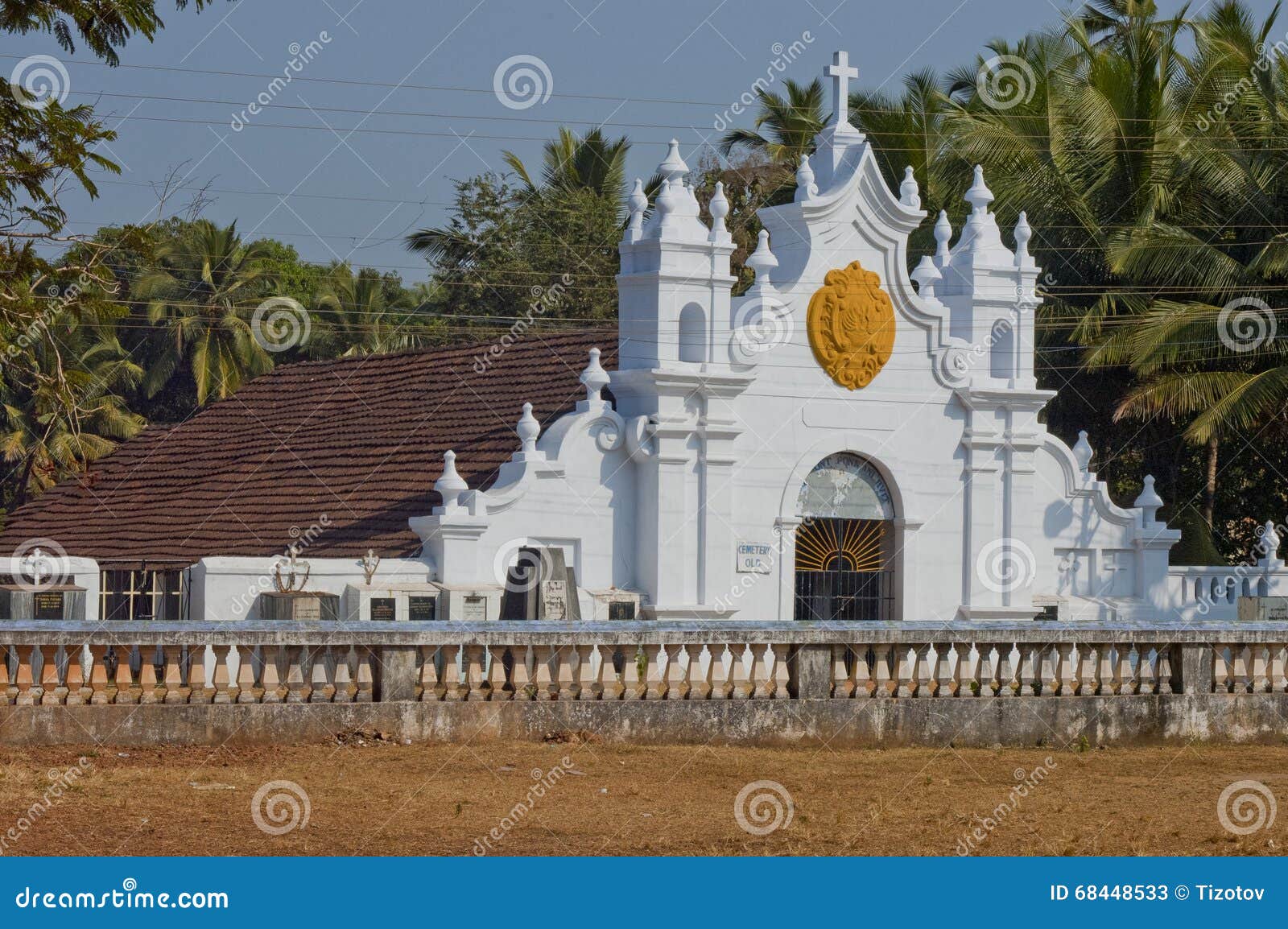 Kościół Katolicki w Południowym Goa w India